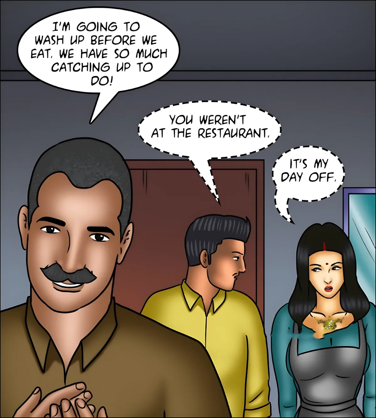 Savita Bhabhi 141-153 [Kirtu] - Savita Bhabhi Episode 153 - Lessons In Lovemaking - Page 92
