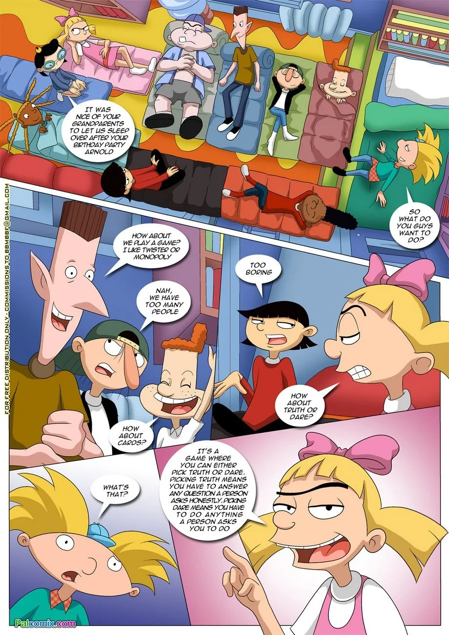 After Party (Hey Arnold!) [Palcomix] - 1 . After Party - (Hey Arnold!) [Palcomix] - Page 2