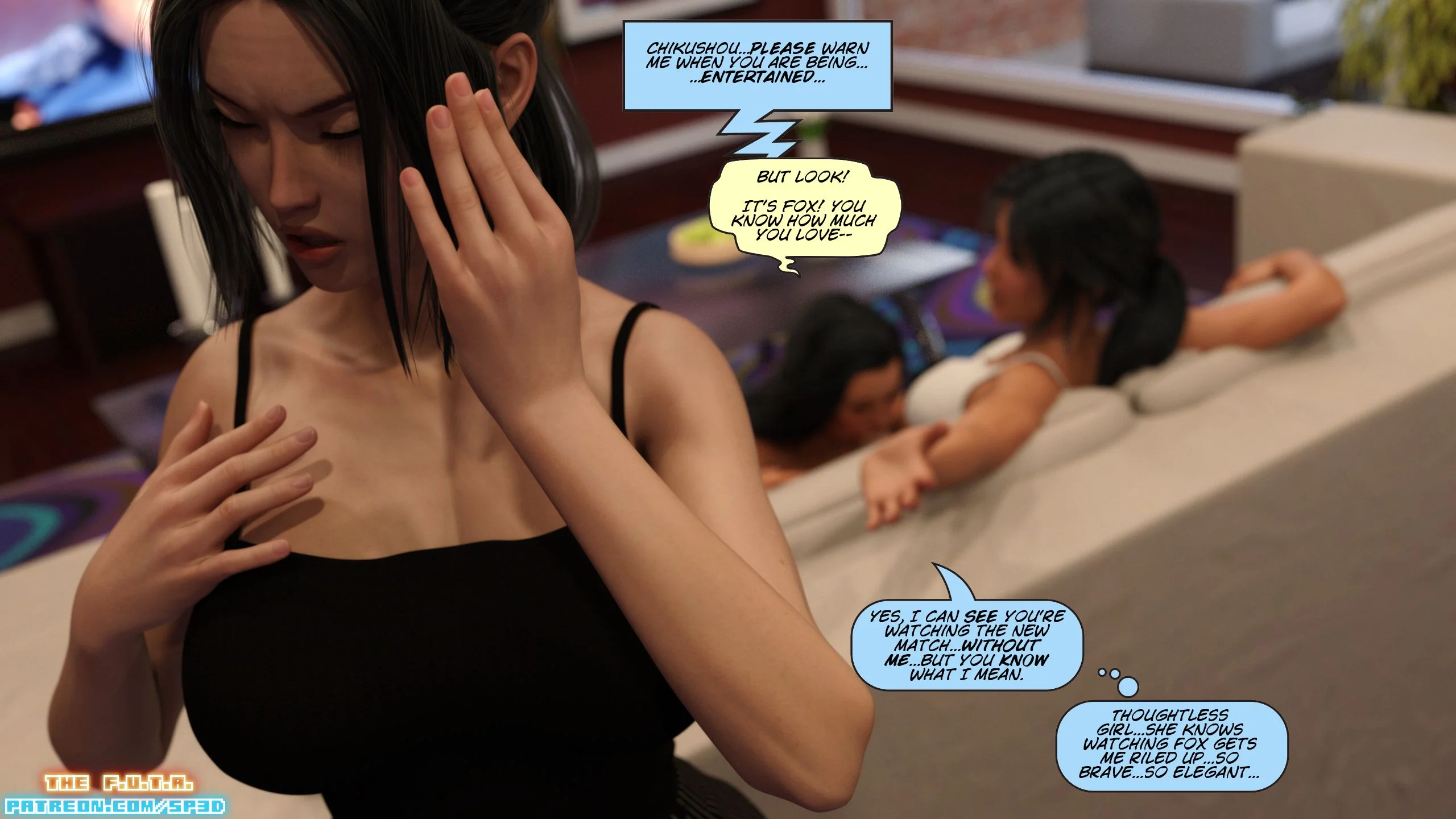 Outside Of The Ring [SquarePeg3D] - 21 . Outside Of The Ring - Itadakimasu - Page 3