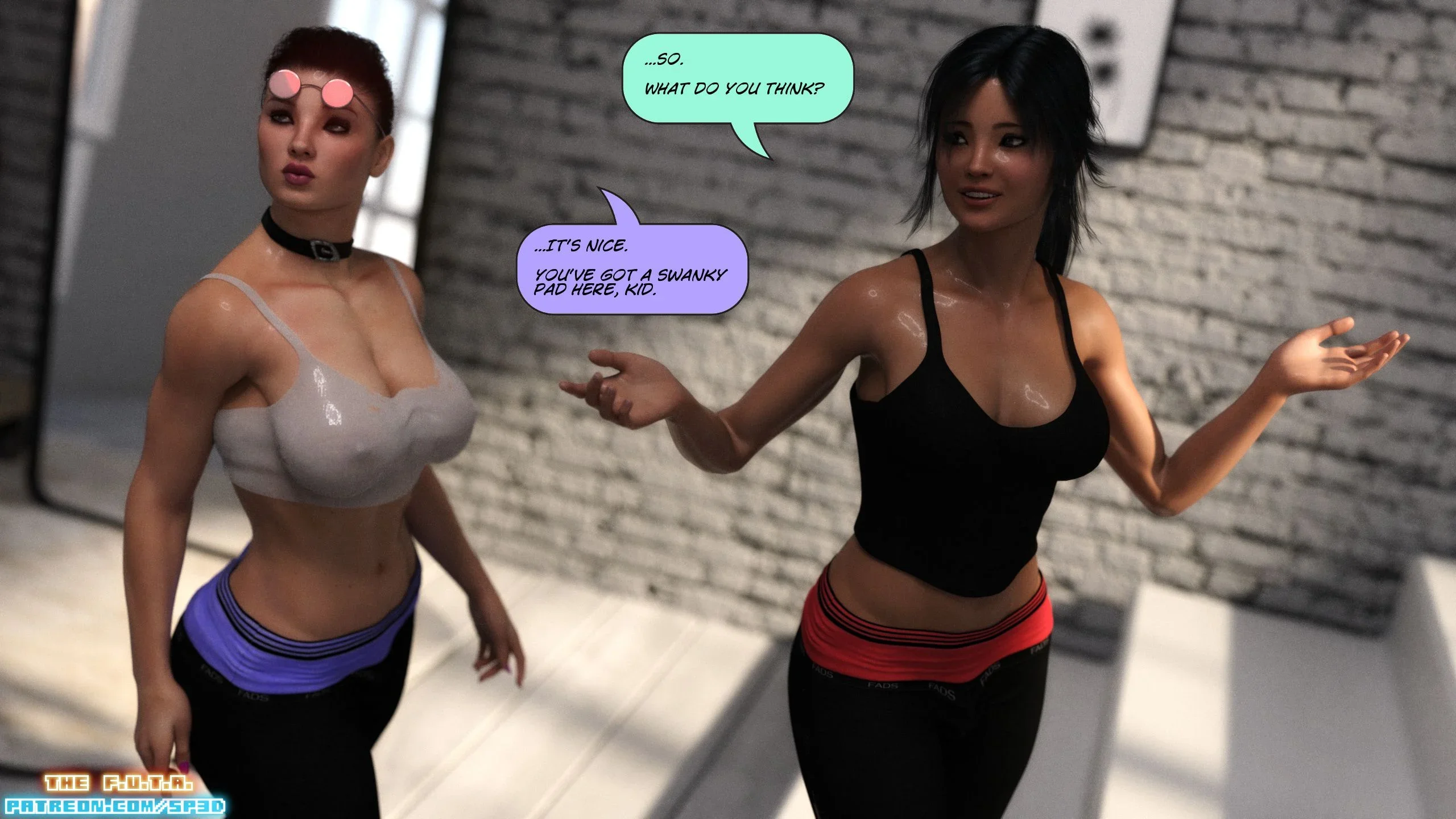 Outside Of The Ring [SquarePeg3D] - 14 . Outside Of The Ring - Limbering Up - Page 1
