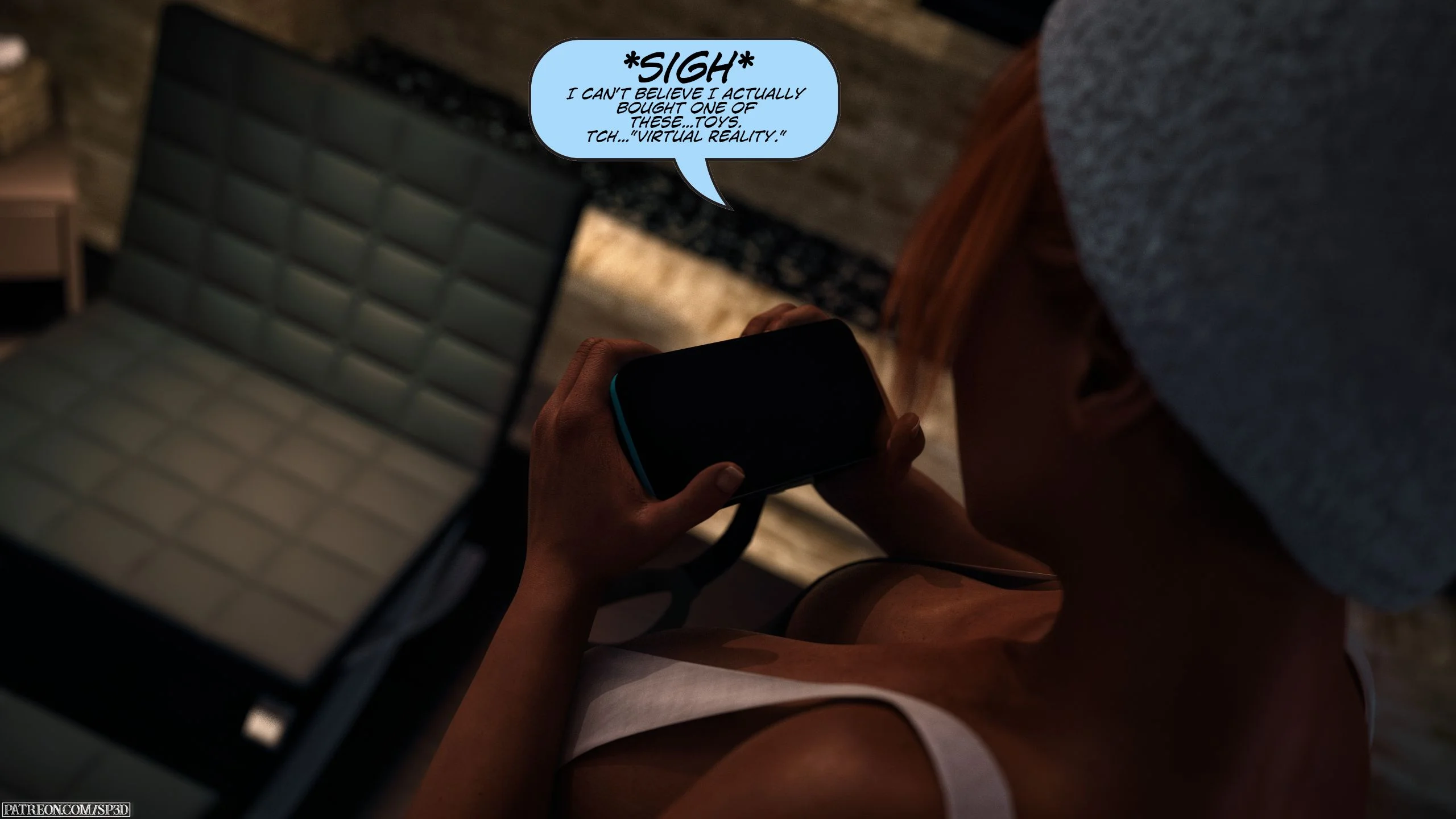 Outside Of The Ring [SquarePeg3D] - 32 . Outside Of The Ring - Allusions - Page 1