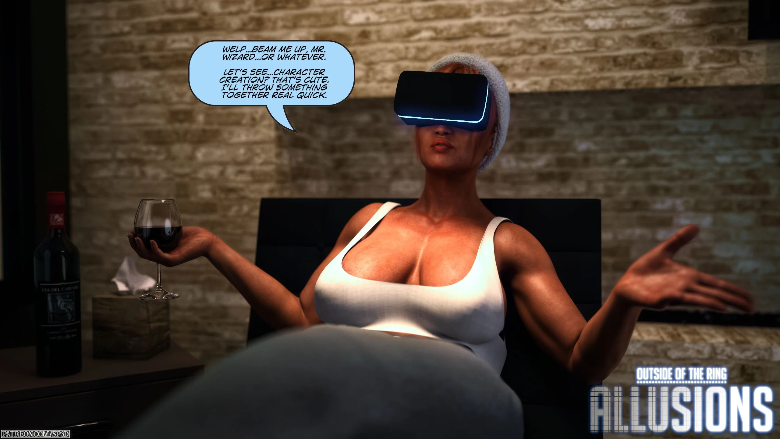Outside Of The Ring [SquarePeg3D] - 32 . Outside Of The Ring - Allusions - Page 3