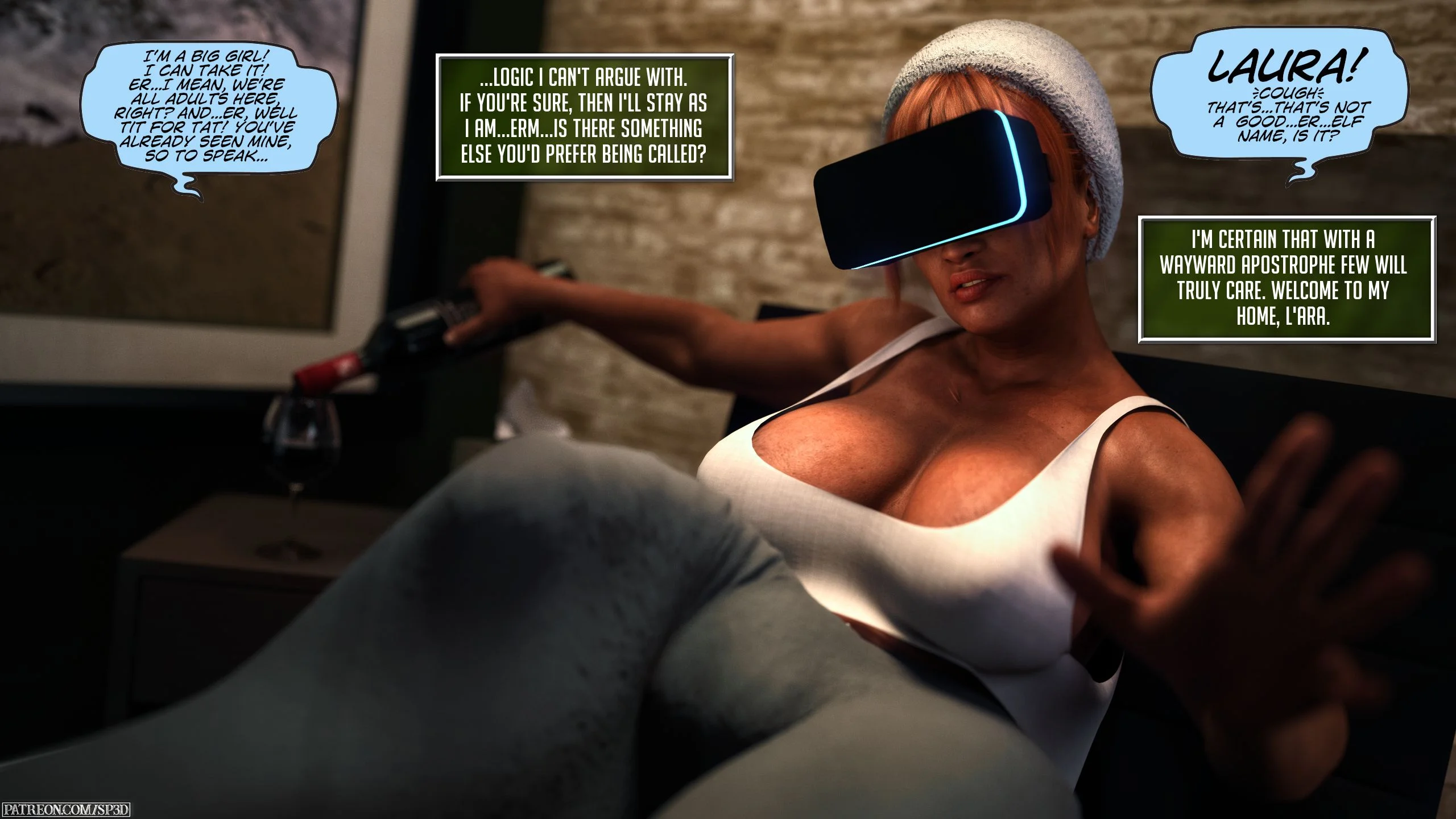 Outside Of The Ring [SquarePeg3D] - 32 . Outside Of The Ring - Allusions - Page 16