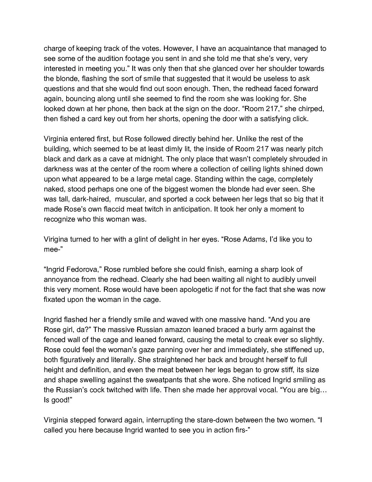 Outside Of The Ring [SquarePeg3D] - 20.5 . Outside Of The Ring - Room 217 - Text Only - Page 2