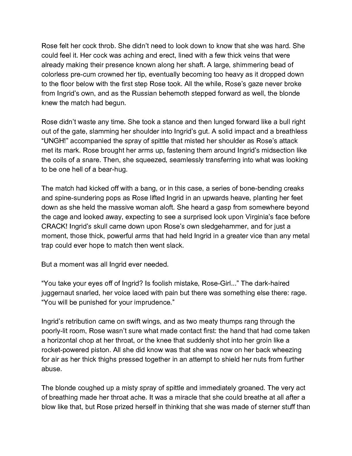 Outside Of The Ring [SquarePeg3D] - 20.5 . Outside Of The Ring - Room 217 - Text Only - Page 4