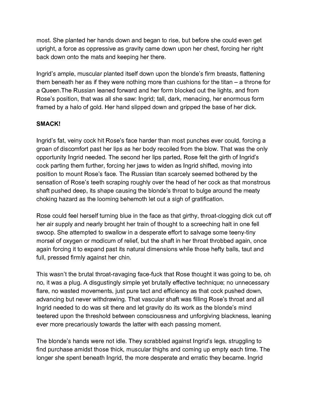 Outside Of The Ring [SquarePeg3D] - 20.5 . Outside Of The Ring - Room 217 - Text Only - Page 5