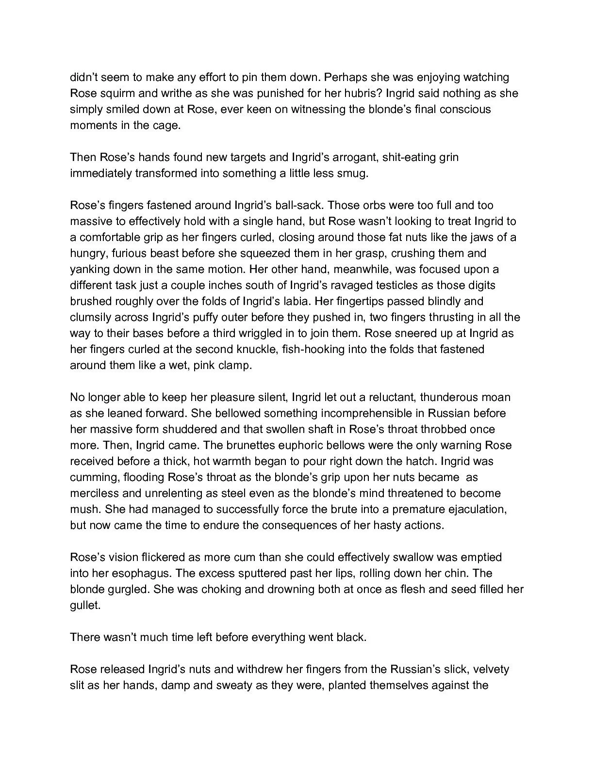Outside Of The Ring [SquarePeg3D] - 20.5 . Outside Of The Ring - Room 217 - Text Only - Page 6