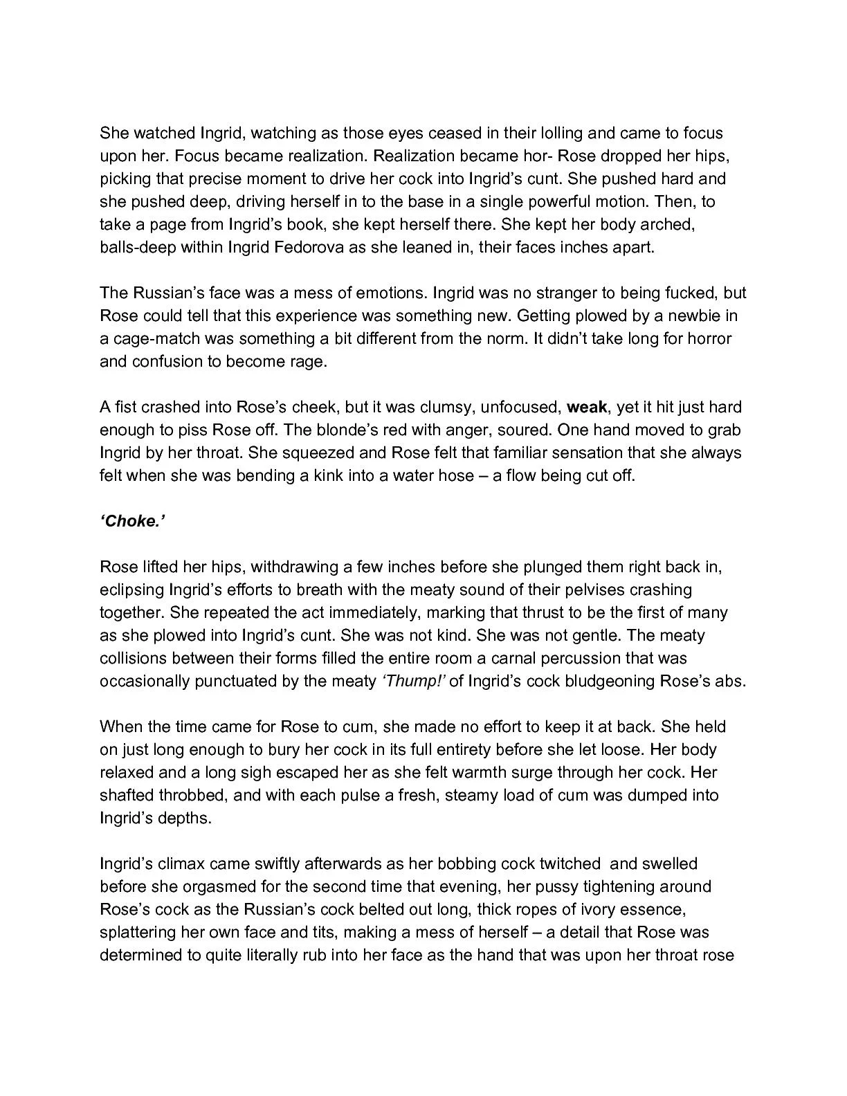 Outside Of The Ring [SquarePeg3D] - 20.5 . Outside Of The Ring - Room 217 - Text Only - Page 9