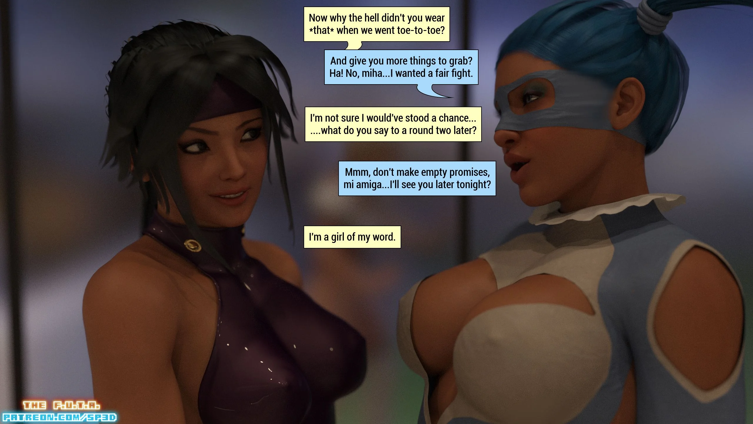 Outside Of The Ring [SquarePeg3D] - 8 . Outside Of The Ring - It Came From Behind - Page 21