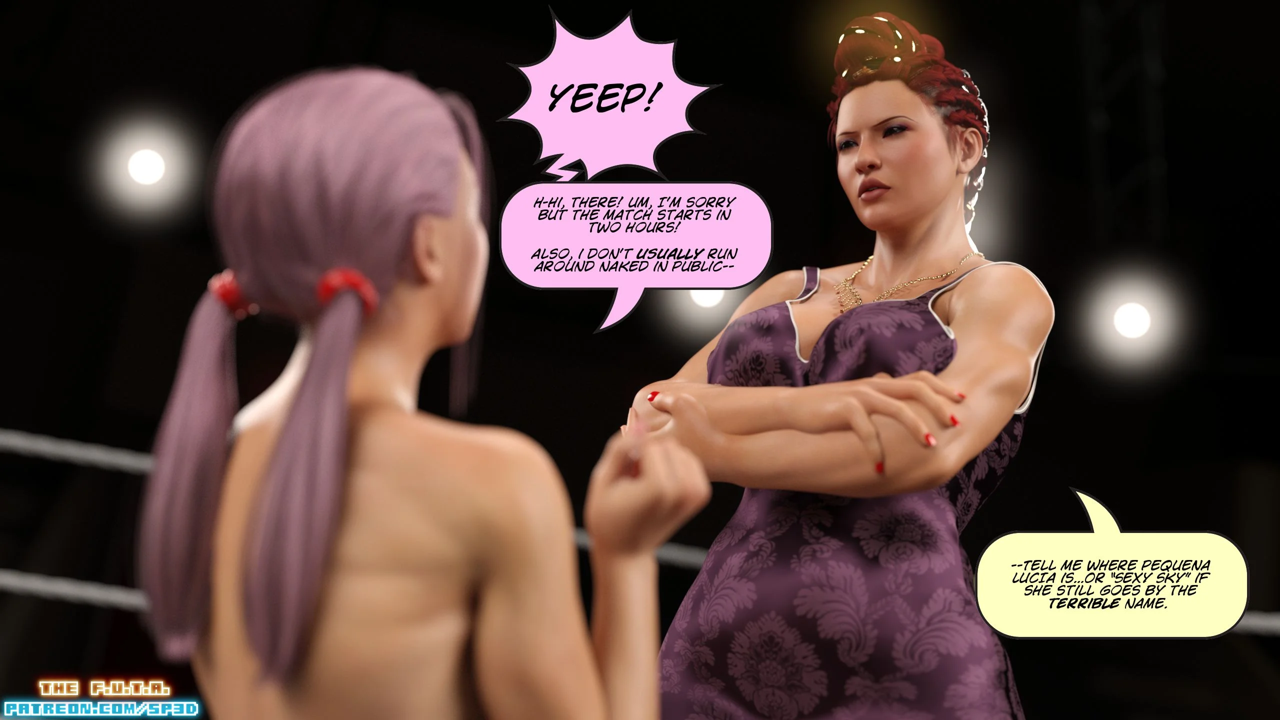 Outside Of The Ring [SquarePeg3D] - 17 . Outside Of The Ring - Thick As Blood - Page 4