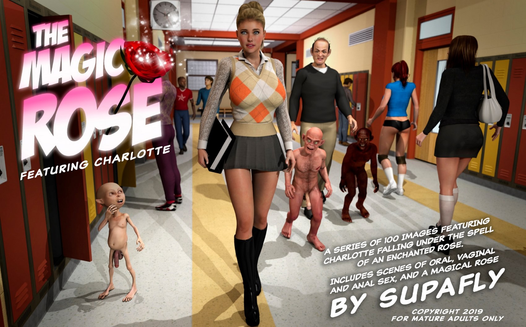 The Magic Rose [Supafly] –  The Magic Rose  | 3D Adult Porn Comics