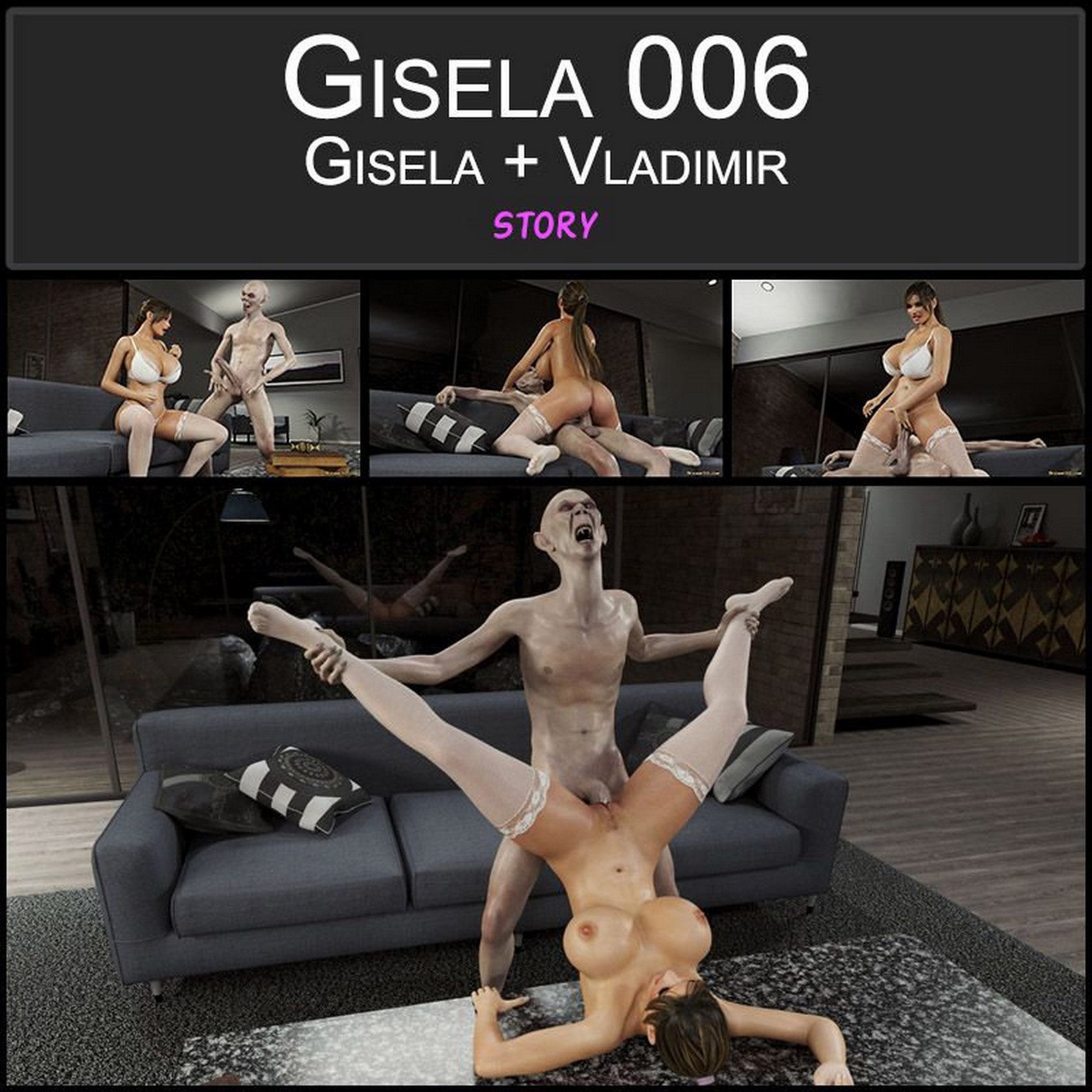 Gisela and Vladimir – Redux [Blackadder] – Gisela and Vladimir – Redux | 3D Adult Porn Comics