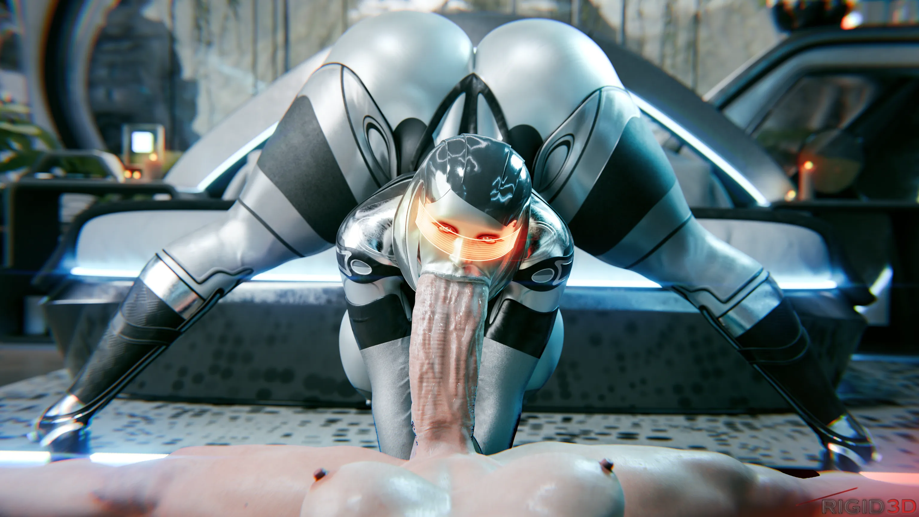 Femshep x Miranda [Rigid3D] - 2 . Futa Femshep x EDI (Mass Effect) - Page 3