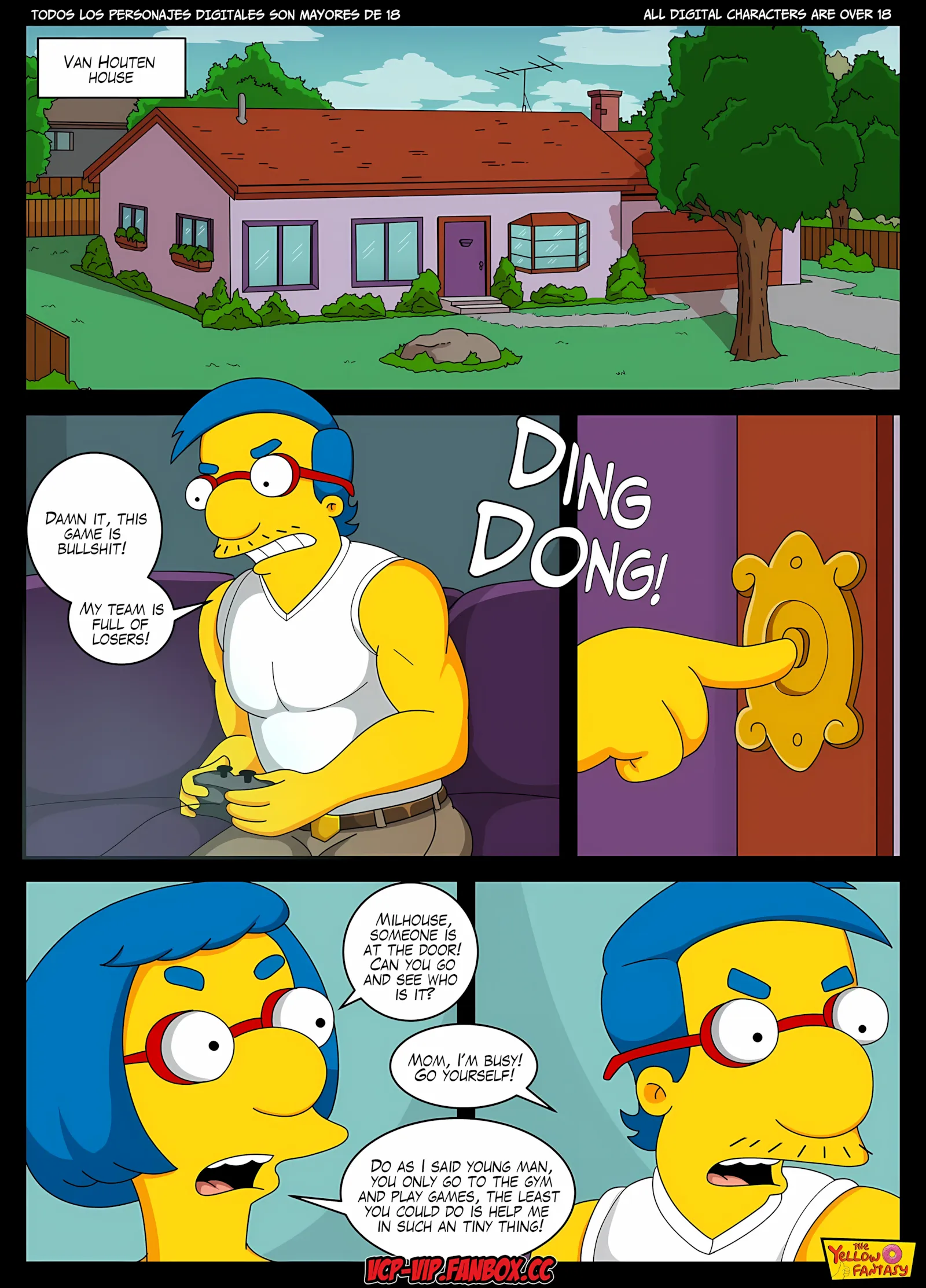 The Yellow Fantasy Series [The Simpsons] - Annika Van Houten- Chapter 6 - Page 2