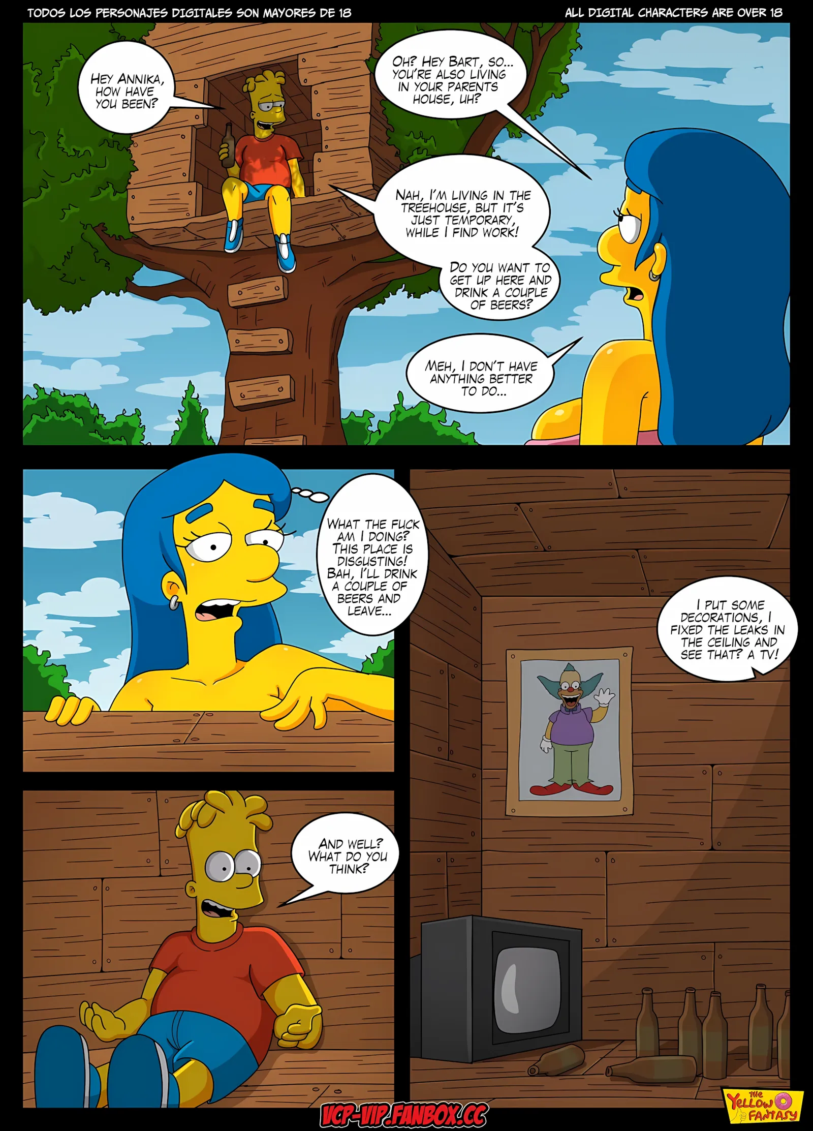 The Yellow Fantasy Series [The Simpsons] - Annika Van Houten- Chapter 6 - Page 5