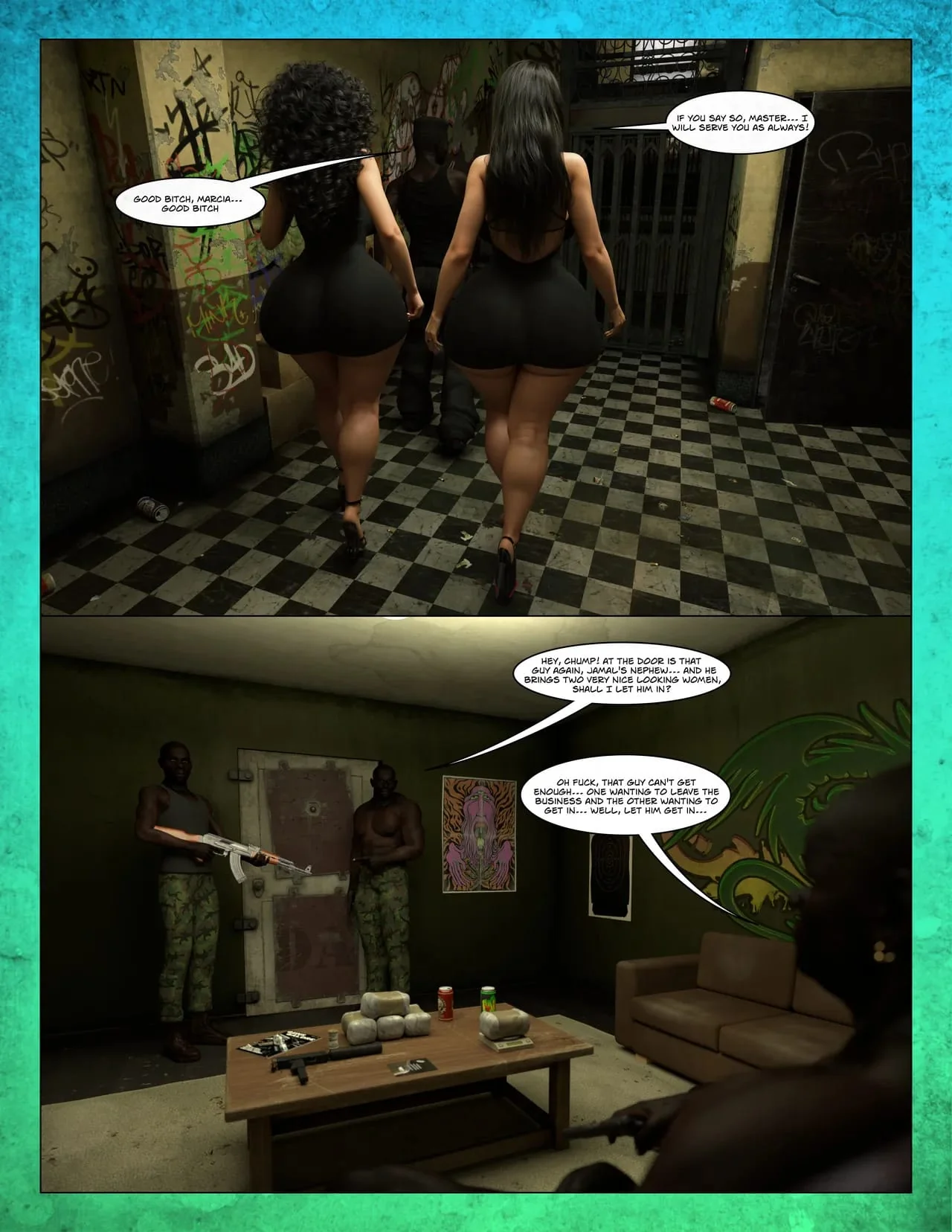 Black Takeover – The Ortega’s Chronicles [Moiarte3D] - 4. Black Takeover- The Ortega's Chronicles Ch. 4 - Page 28
