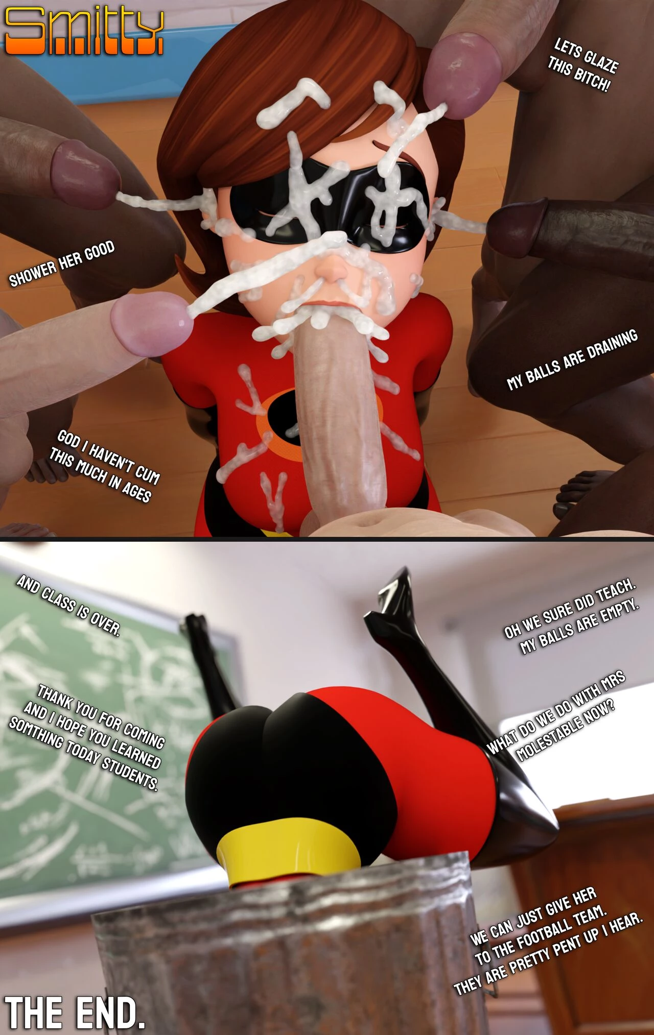 How to defeat a Heroine, with Elastigirl [Smitty] - 1. How to defeat a Heroine, with Elastigirl - Page 16