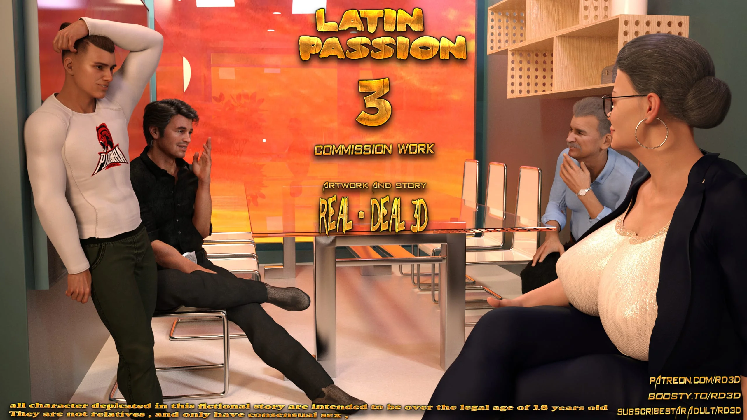 Latin Passion [Real-Deal 3D] -  3 . Latin Passion - Ch.003 - Page 1