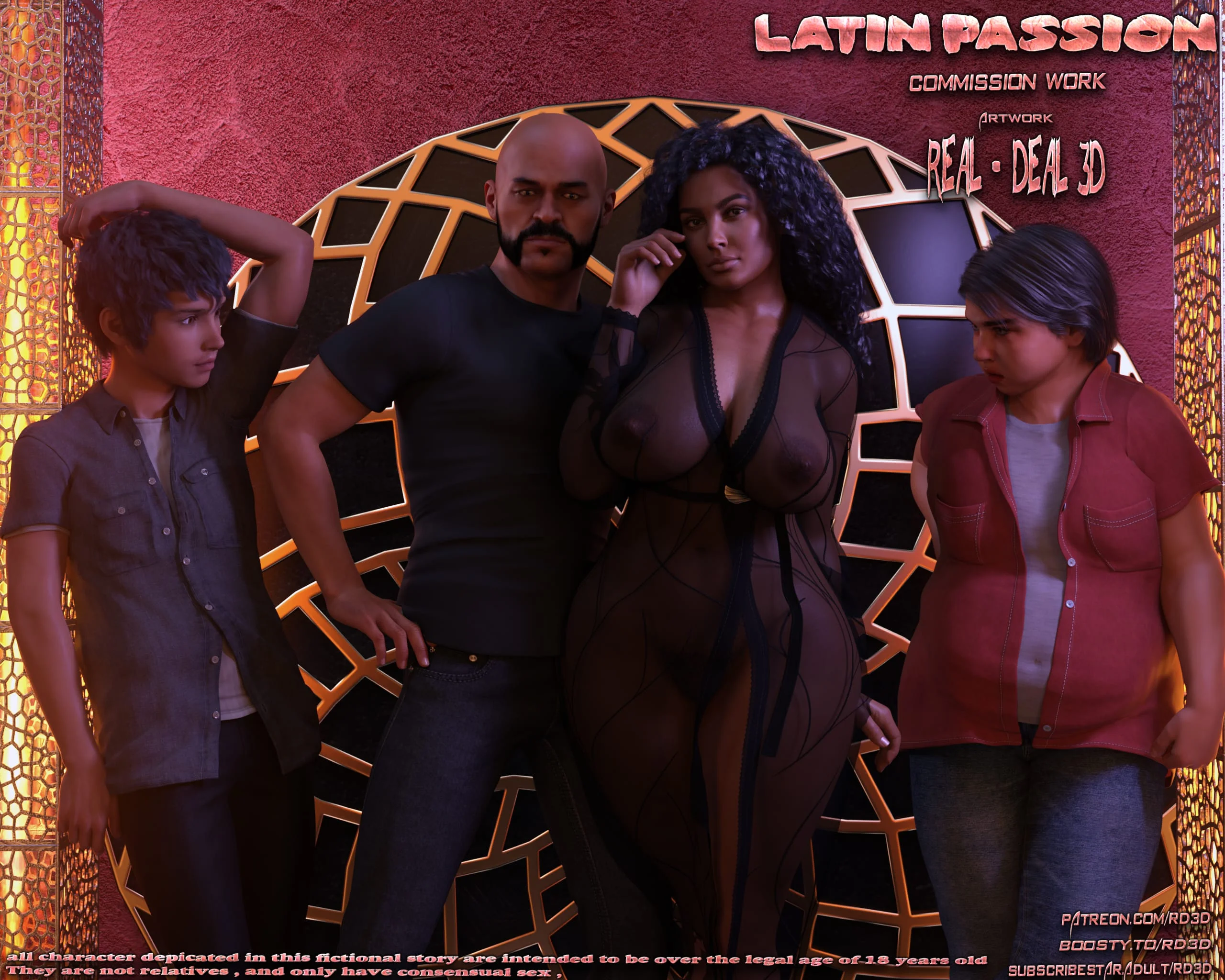 Latin Passion [Real-Deal 3D] -  5 . Latin Passion - Ch.005 - Page 1