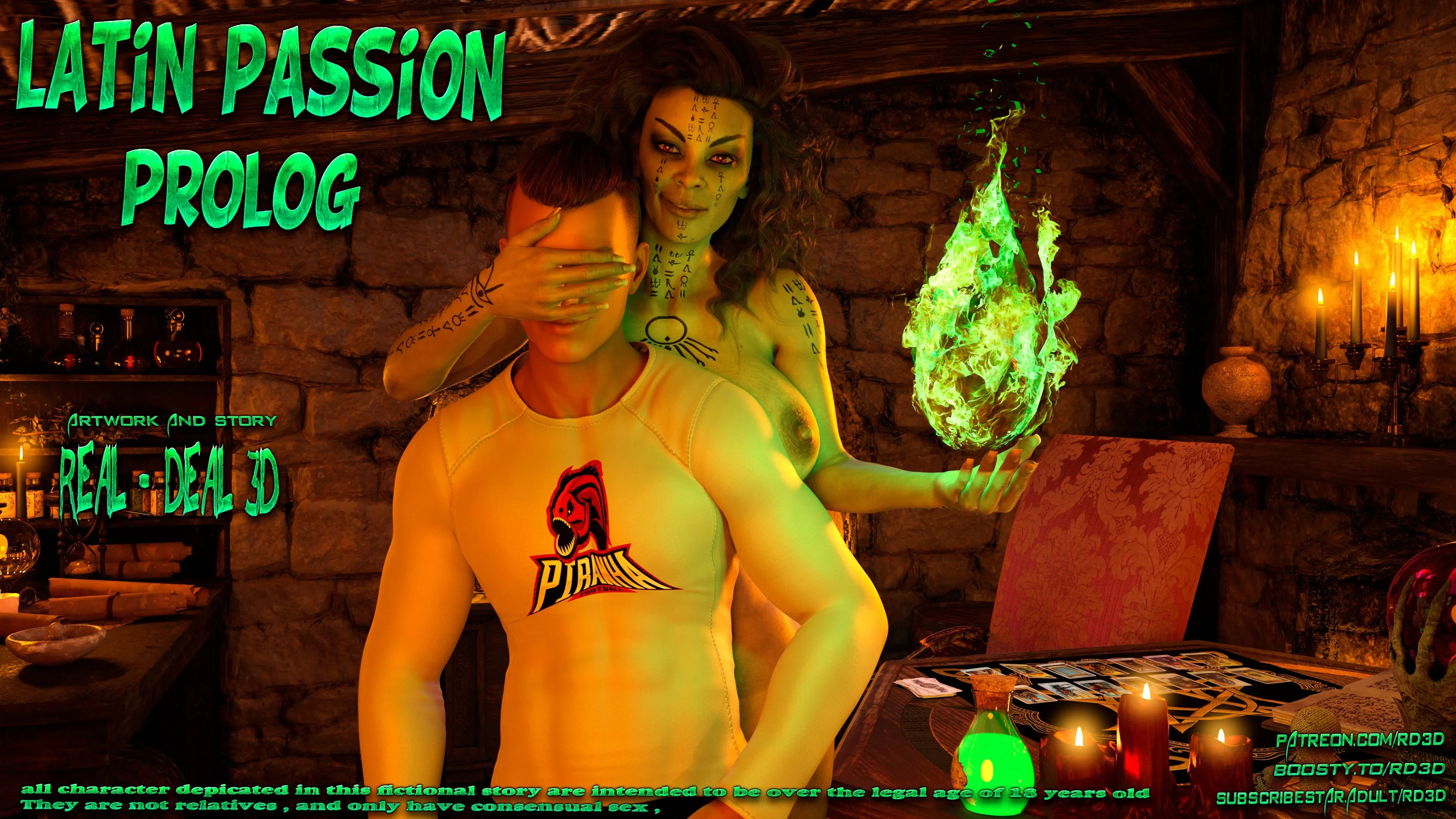 Latin Passion [Real-Deal 3D] - 0 . Latin Passion - Prologue Ch.000 - Page 1