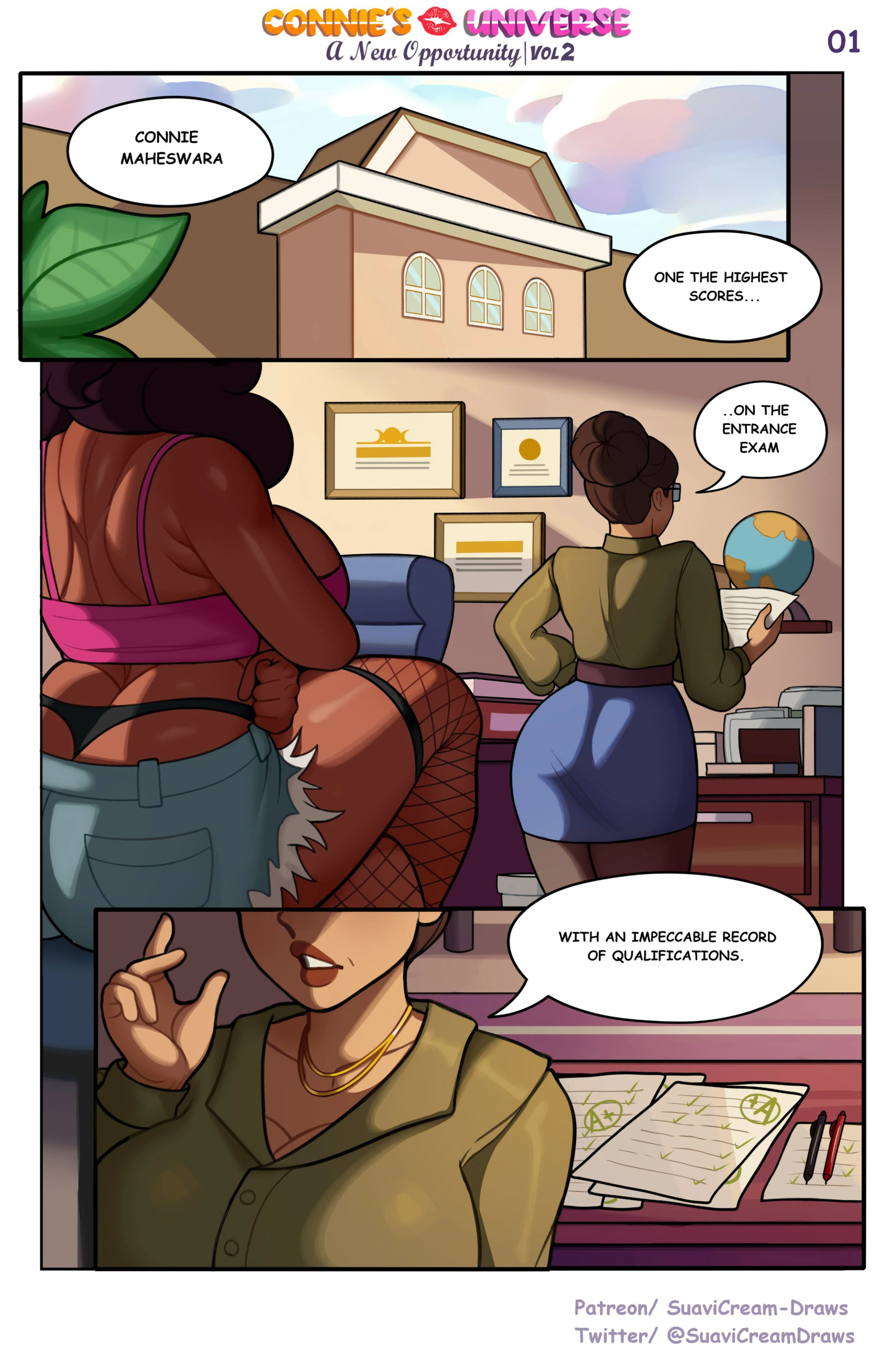 Connie’s universe: A new opportunity  [Suavi-Cream] - 2 . Connie's Universe - Chapter 2 [Suavi-Cream] - Page 2
