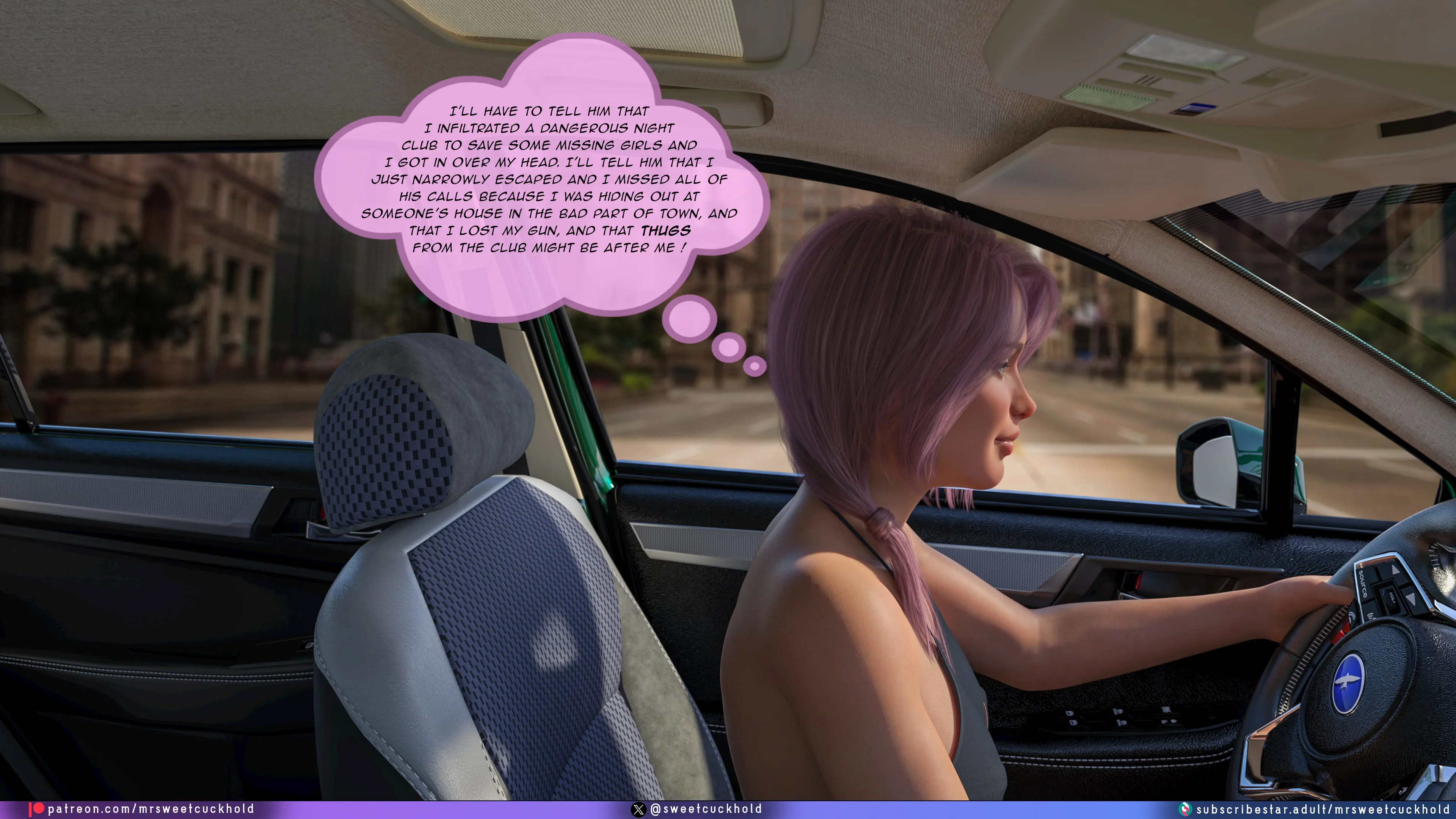 Undercover Betrayal [Mr.SweetCuckhold] - Undercover Betrayal 8 - Page 4