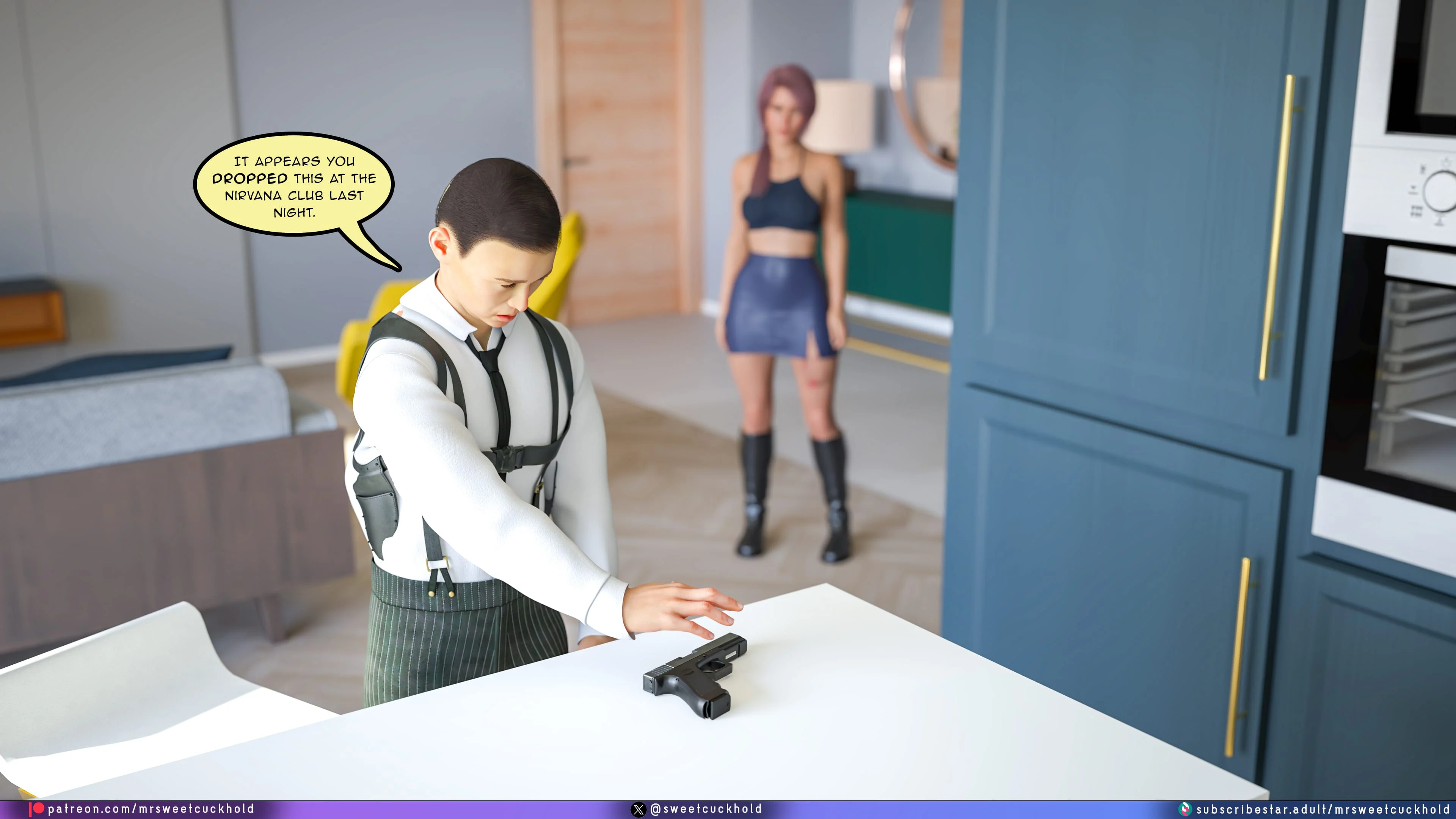 Undercover Betrayal [Mr.SweetCuckhold] - Undercover Betrayal 8 - Page 22