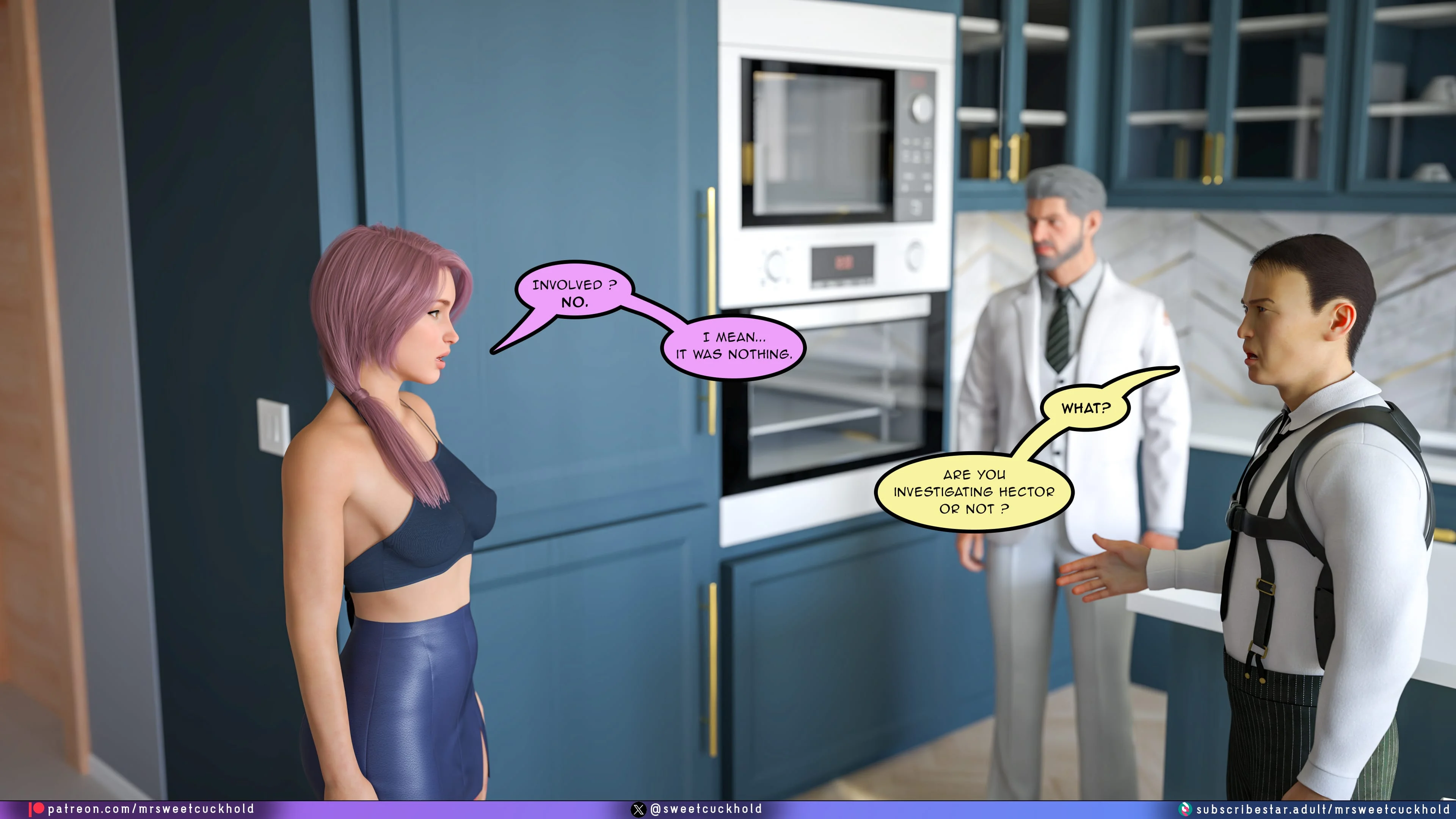 Undercover Betrayal [Mr.SweetCuckhold] - Undercover Betrayal 8 - Page 35