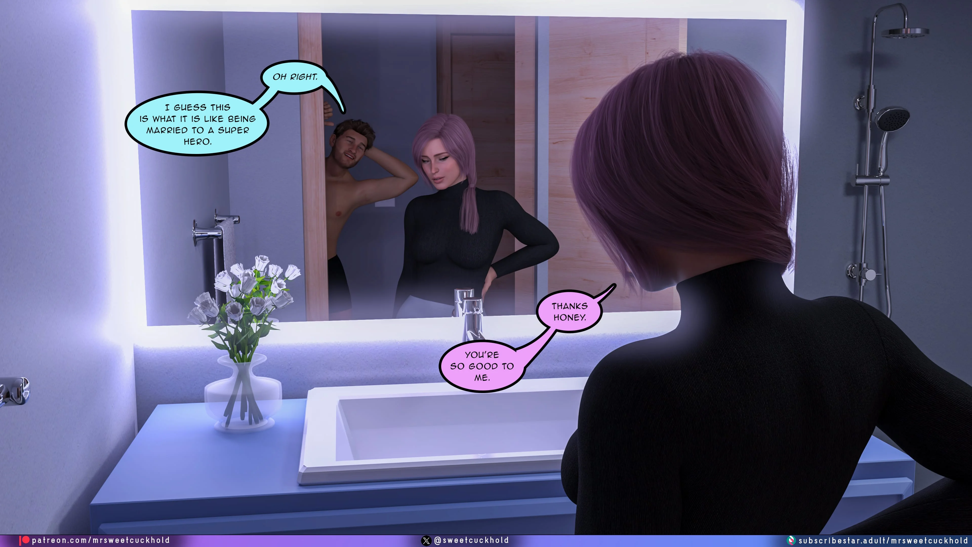 Undercover Betrayal [Mr.SweetCuckhold] - Undercover Betrayal 8 - Page 186