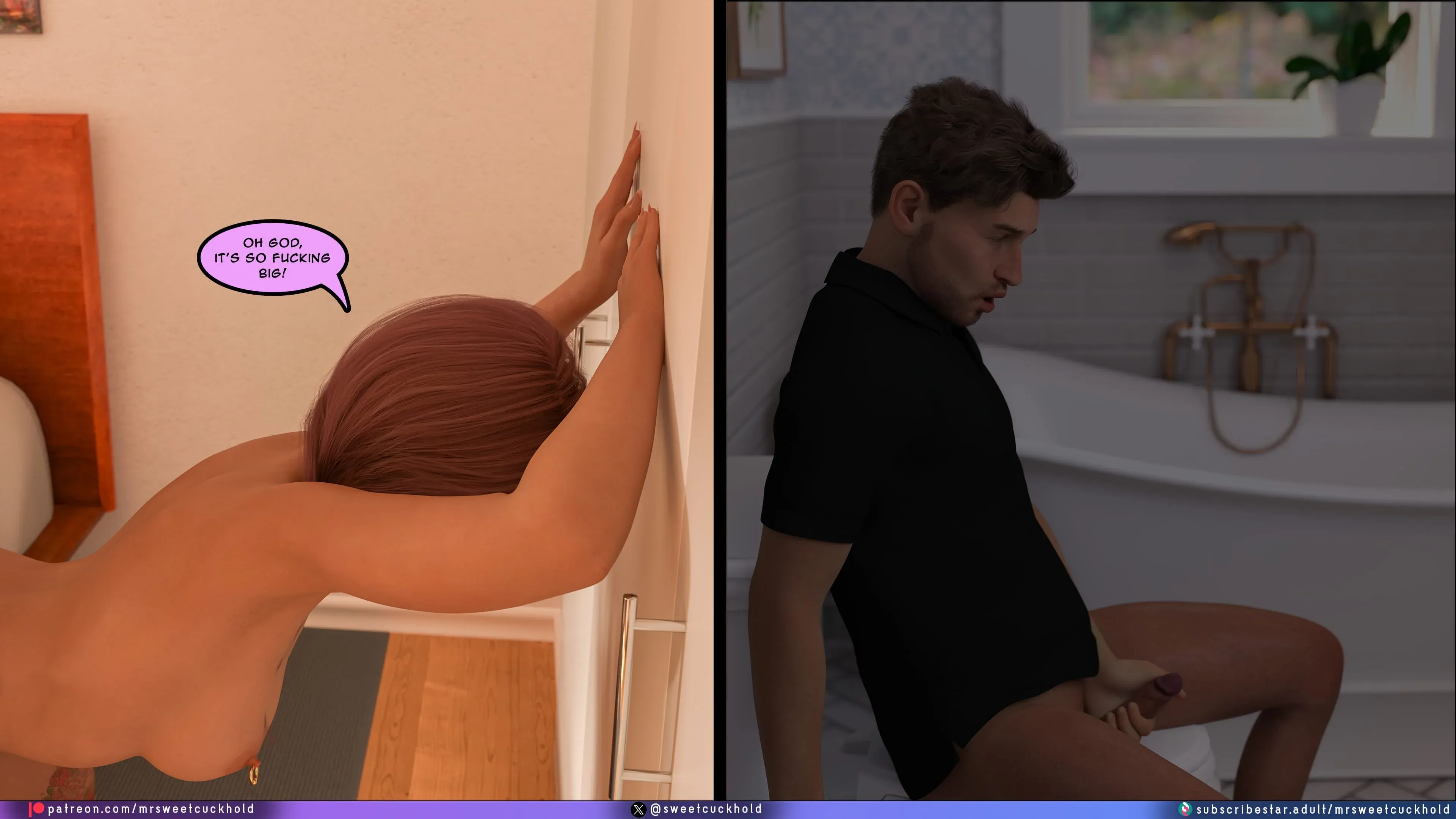 Undercover Betrayal [Mr.SweetCuckhold] - Undercover Betrayal - Chapter 10 - Part 2 - Page 82