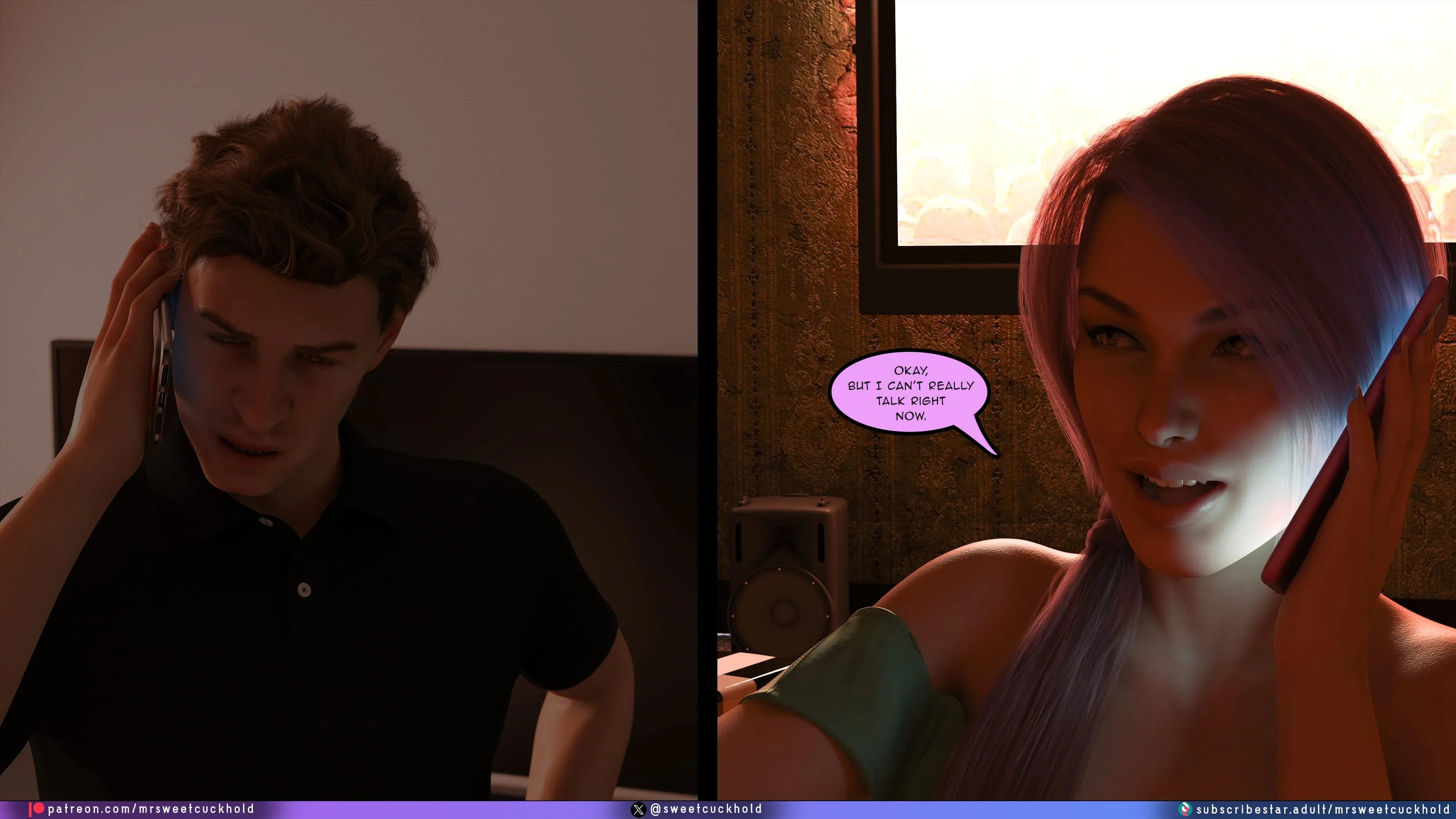 Undercover Betrayal [Mr.SweetCuckhold] - Undercover Betrayal - Chapter 10 - Part 2 - Page 91
