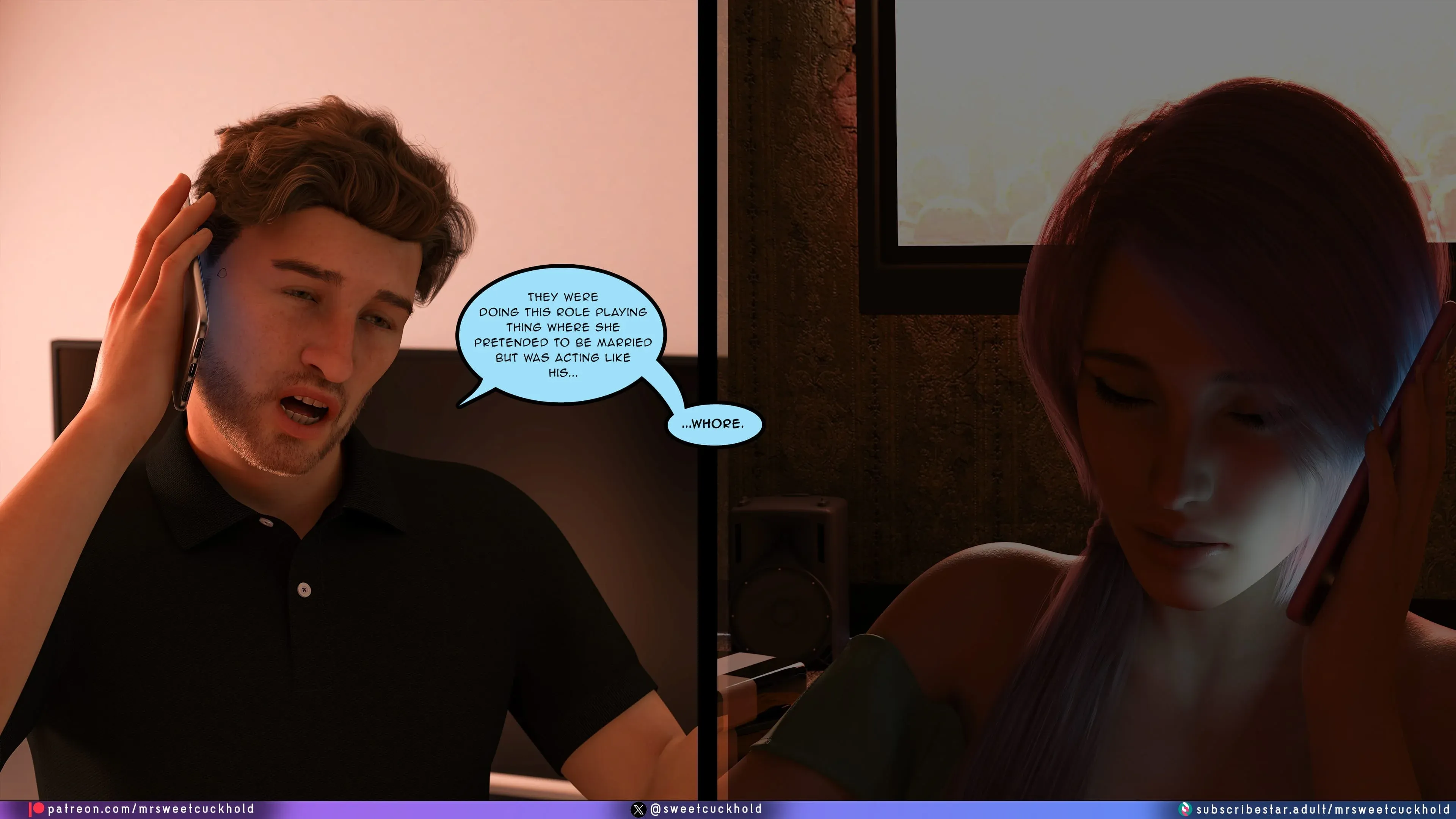 Undercover Betrayal [Mr.SweetCuckhold] - Undercover Betrayal - Chapter 10 - Part 2 - Page 94