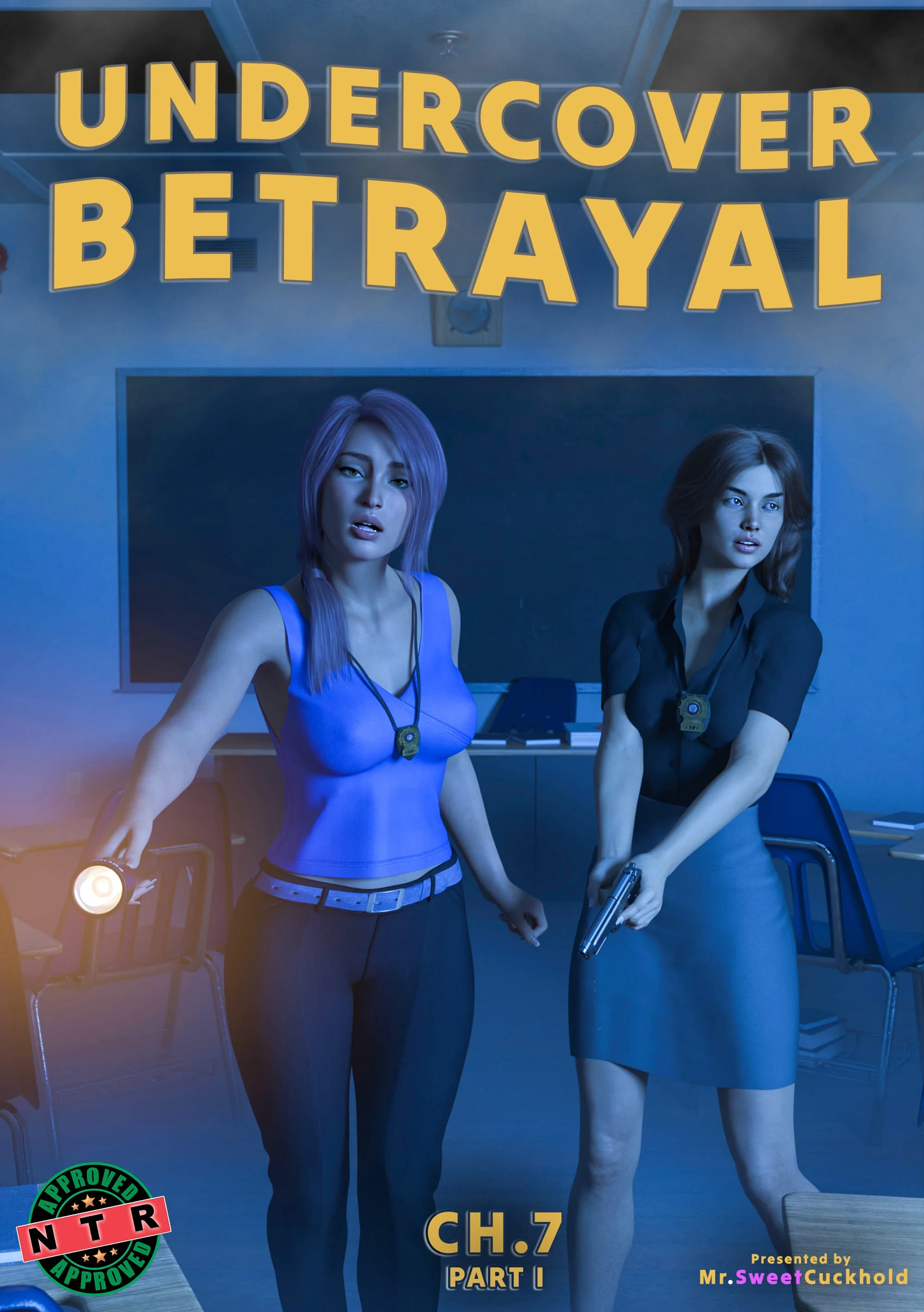 Undercover Betrayal [Mr.SweetCuckhold] - Undercover Betrayal 7 - Page 1