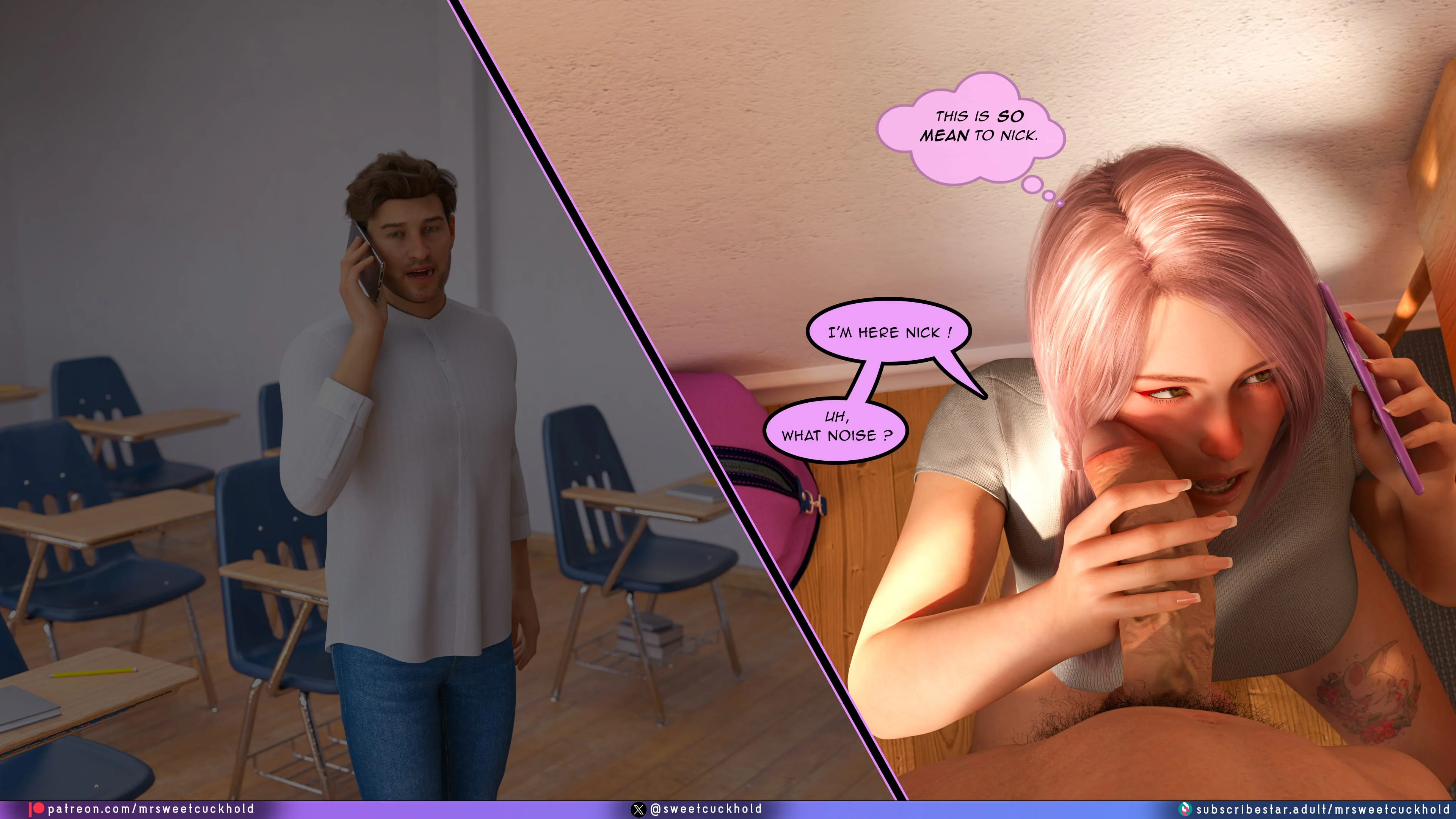 Undercover Betrayal [Mr.SweetCuckhold] - Undercover Betrayal 7 - Page 45