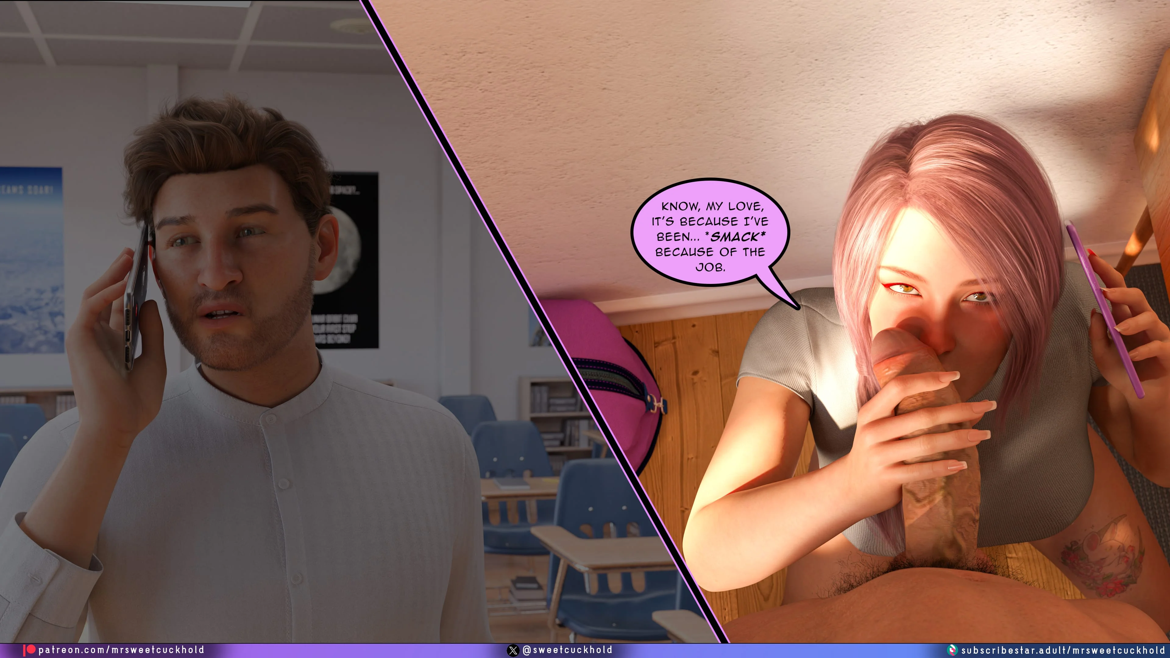 Undercover Betrayal [Mr.SweetCuckhold] - Undercover Betrayal 7 - Page 47