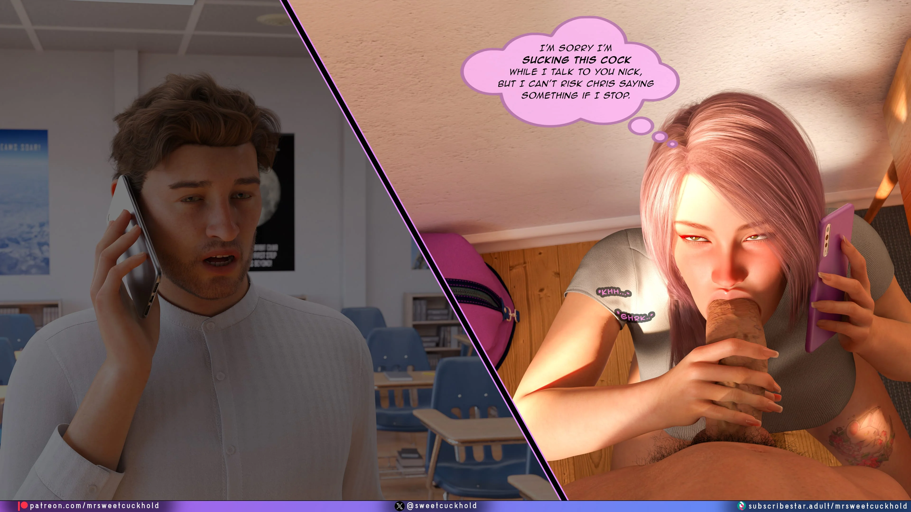 Undercover Betrayal [Mr.SweetCuckhold] - Undercover Betrayal 7 - Page 50