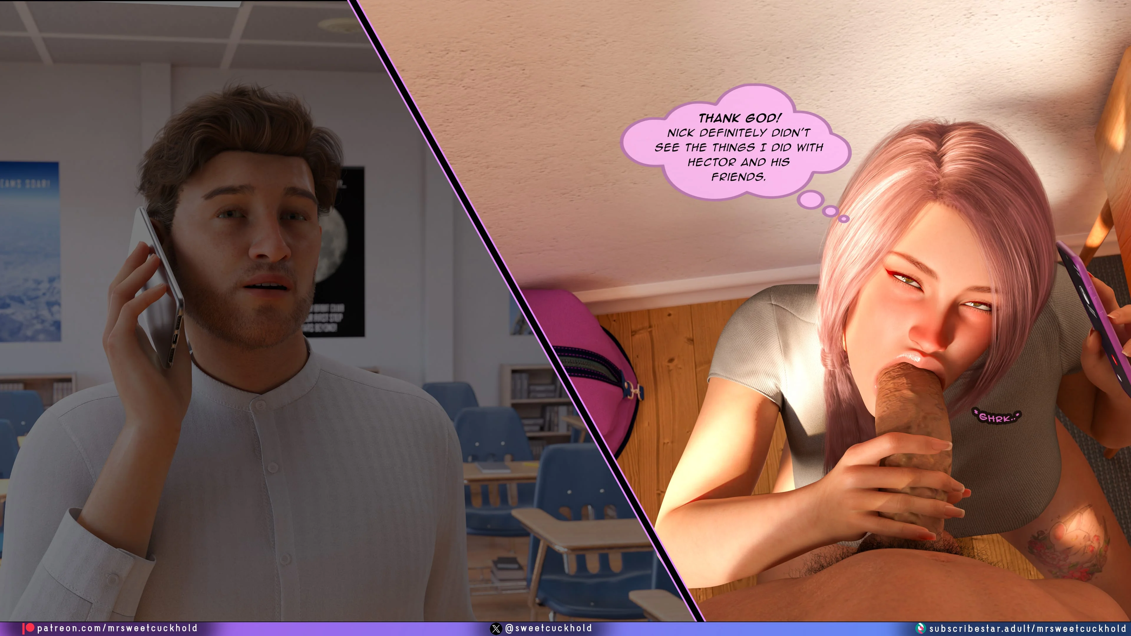 Undercover Betrayal [Mr.SweetCuckhold] - Undercover Betrayal 7 - Page 52