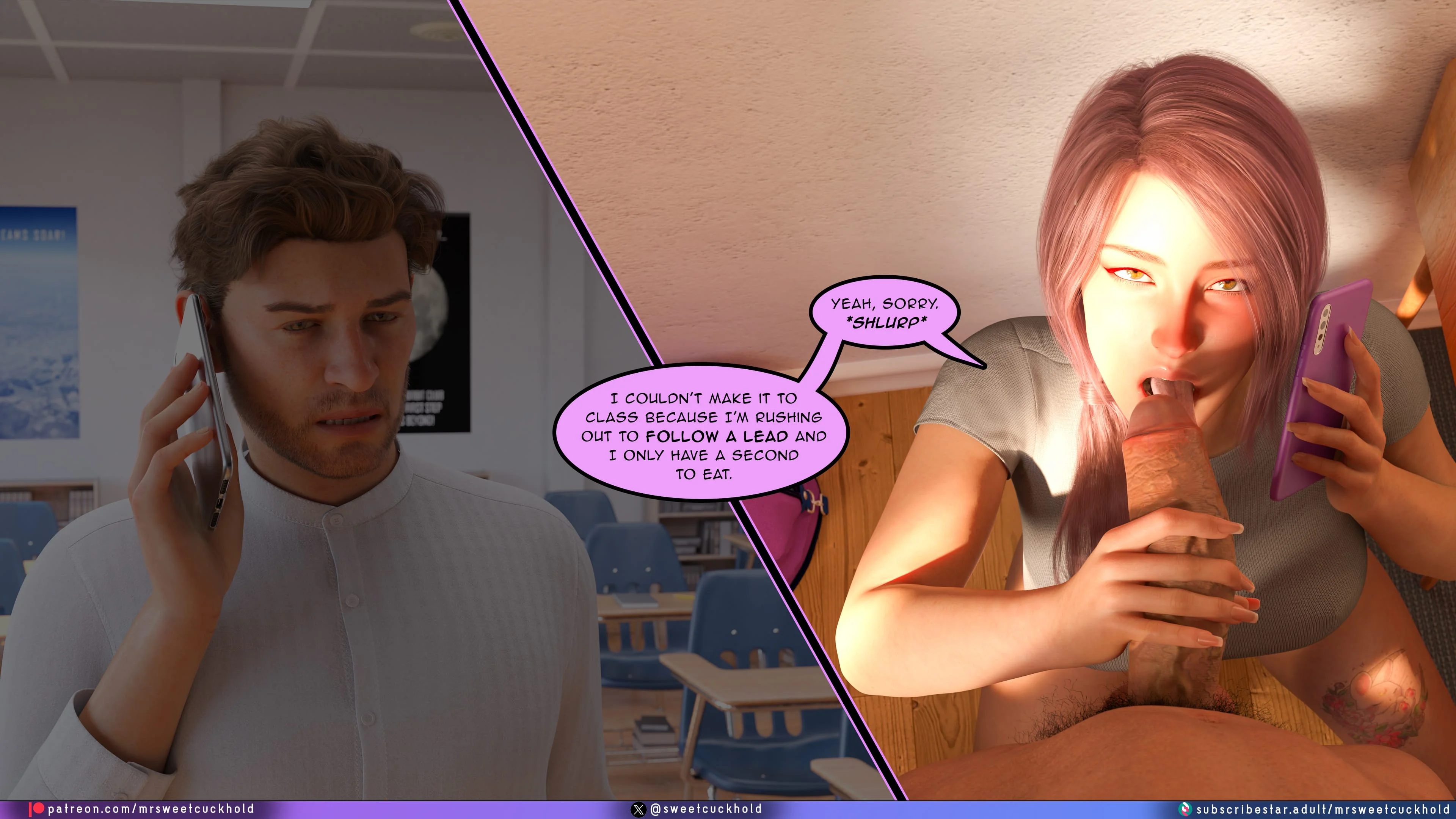Undercover Betrayal [Mr.SweetCuckhold] - Undercover Betrayal 7 - Page 55