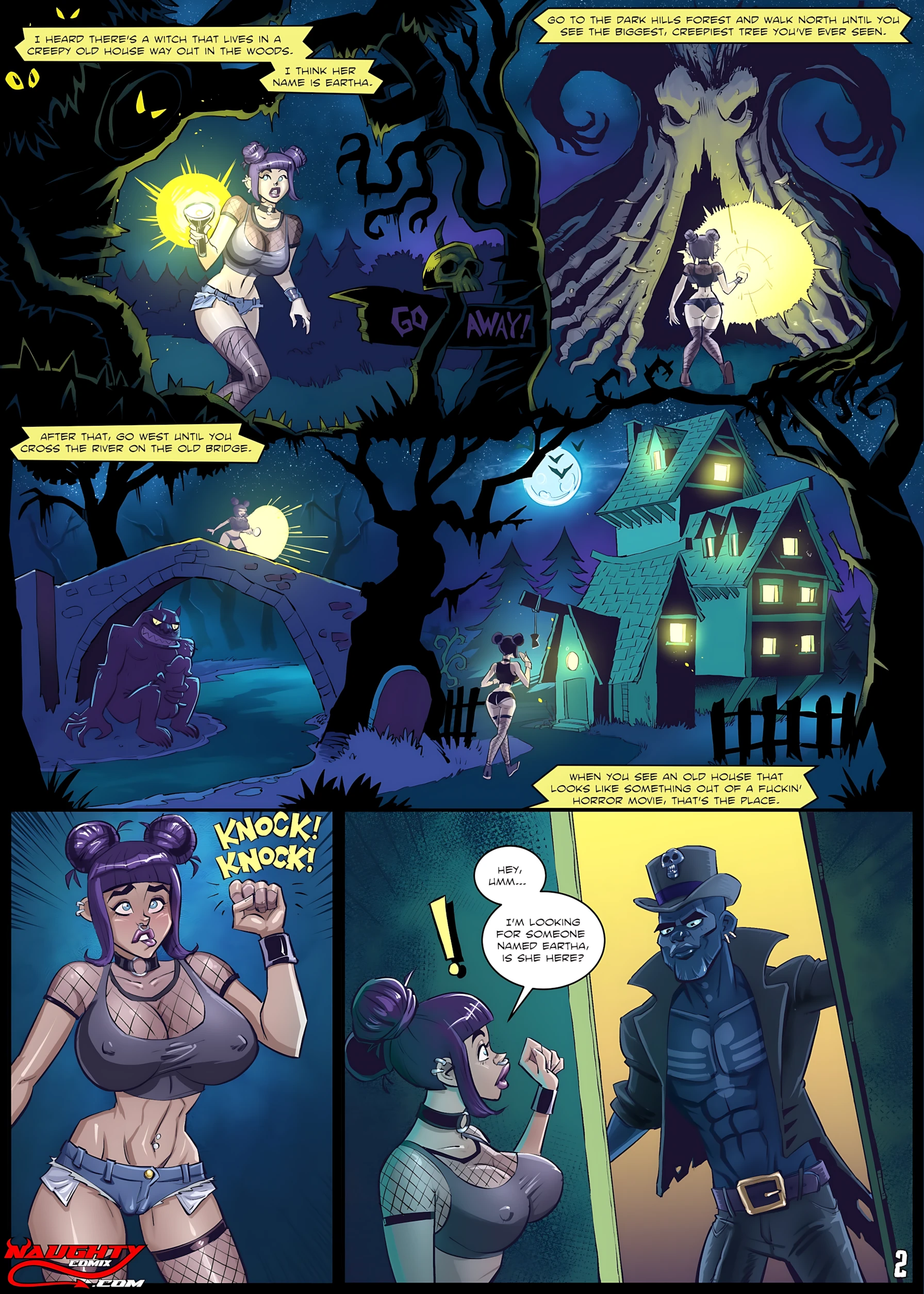 Eva Vs Evil [NaughtyComix] - 1. Eva Vs. Evil [ Penerotic]  Ch.001 - Page 3