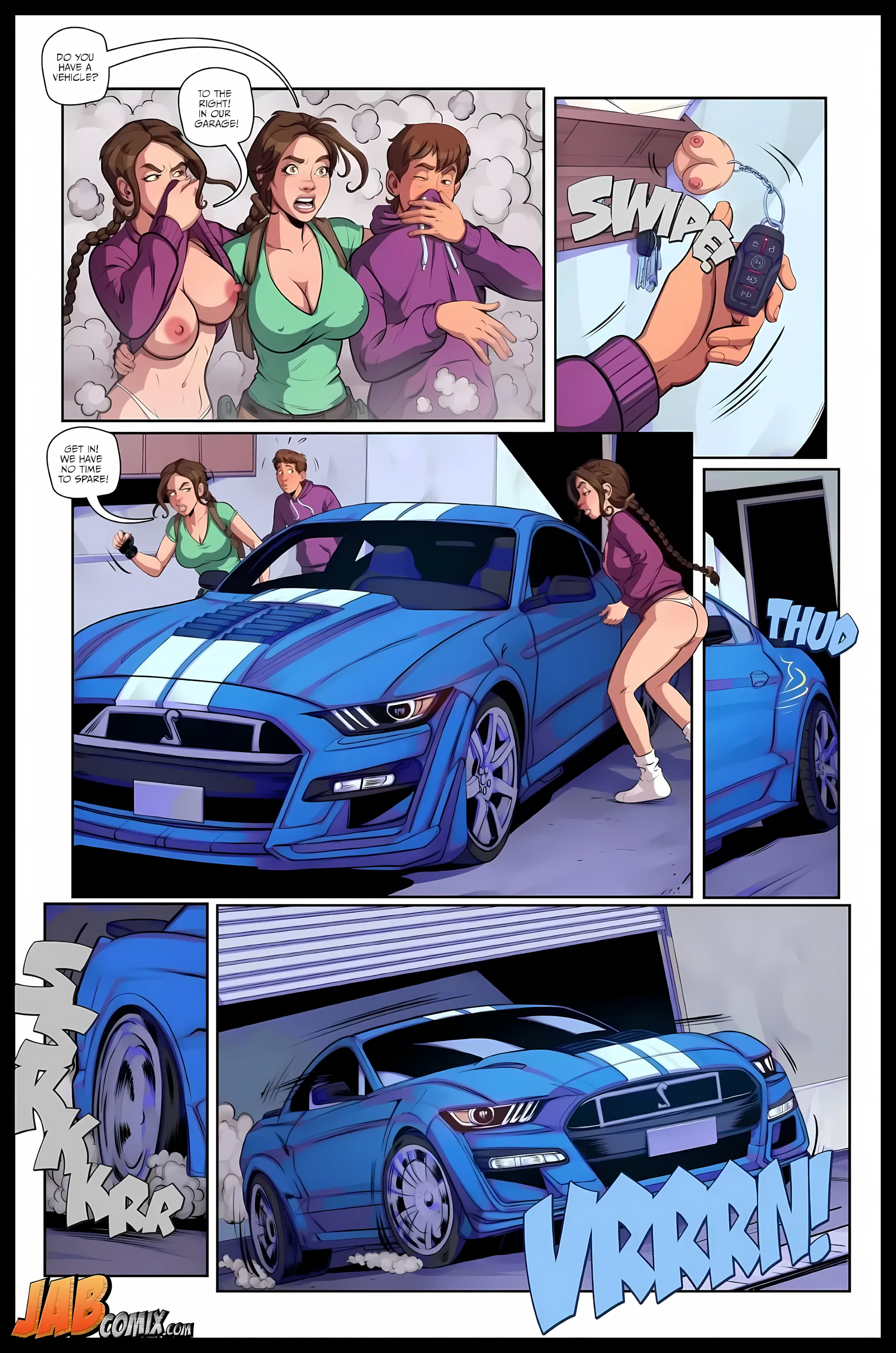 Tomb Tart [Jabcomix] - 2 . Tomb Tart - Issue 2 (Tomb Raider) - Page 15