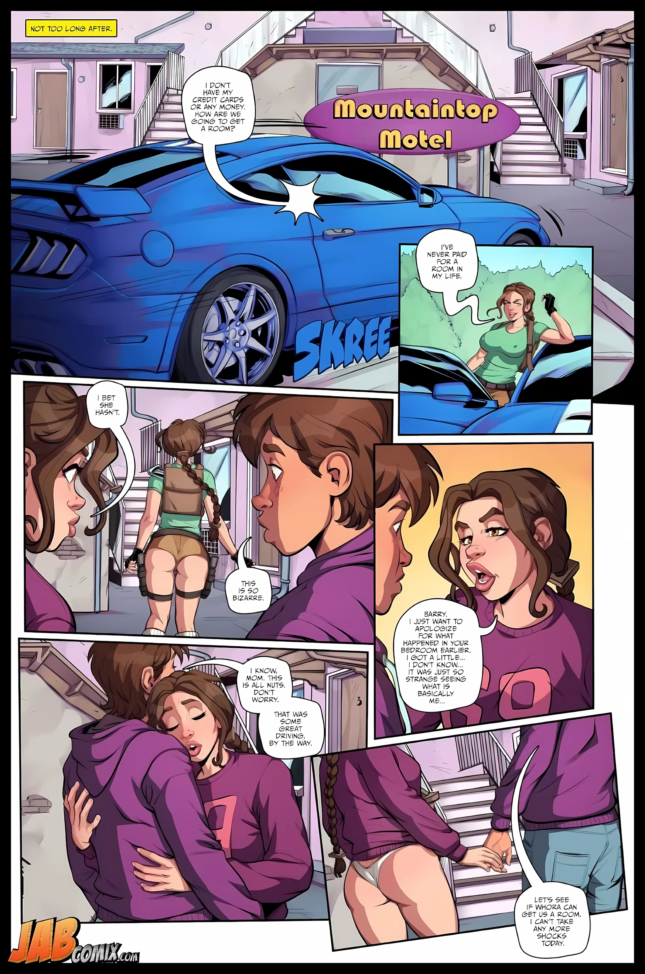 Tomb Tart [Jabcomix] - 2 . Tomb Tart - Issue 2 (Tomb Raider) - Page 18