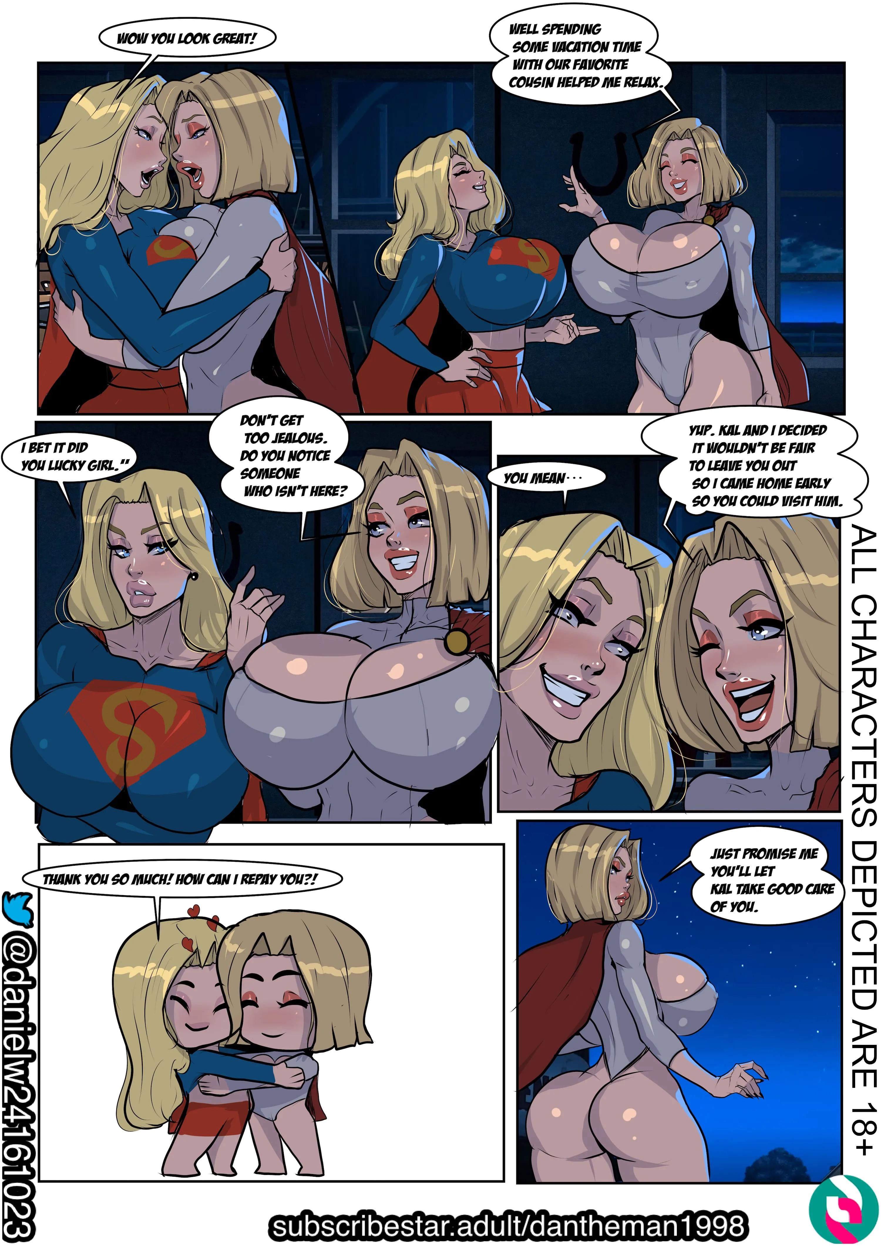 Superman’s Super Sluts (Justice League) - 2 . Superman's Super Sluts - Chapter 2 [Lasga Claven] - Page 7