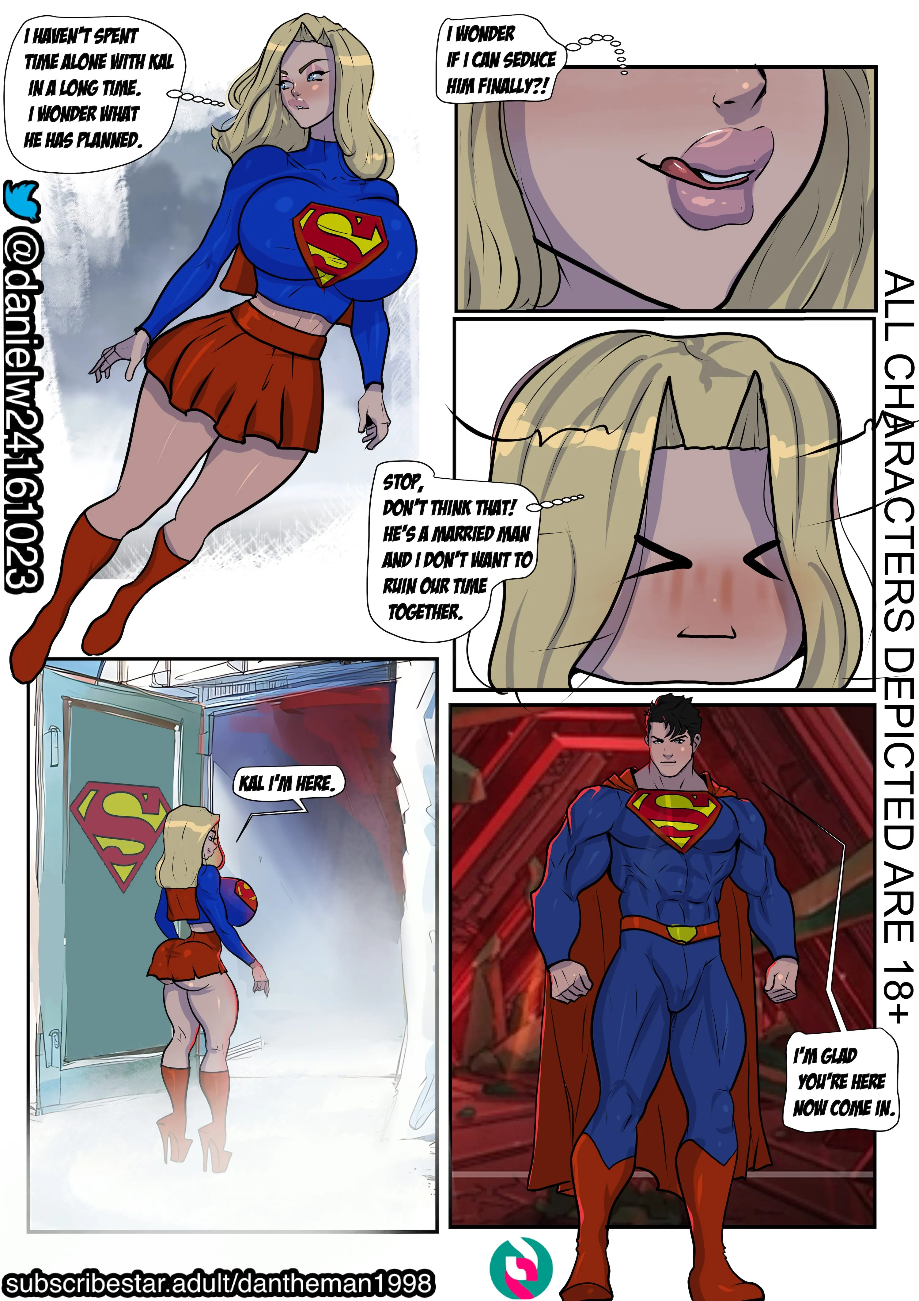 Superman’s Super Sluts (Justice League) - 2 . Superman's Super Sluts - Chapter 2 [Lasga Claven] - Page 8