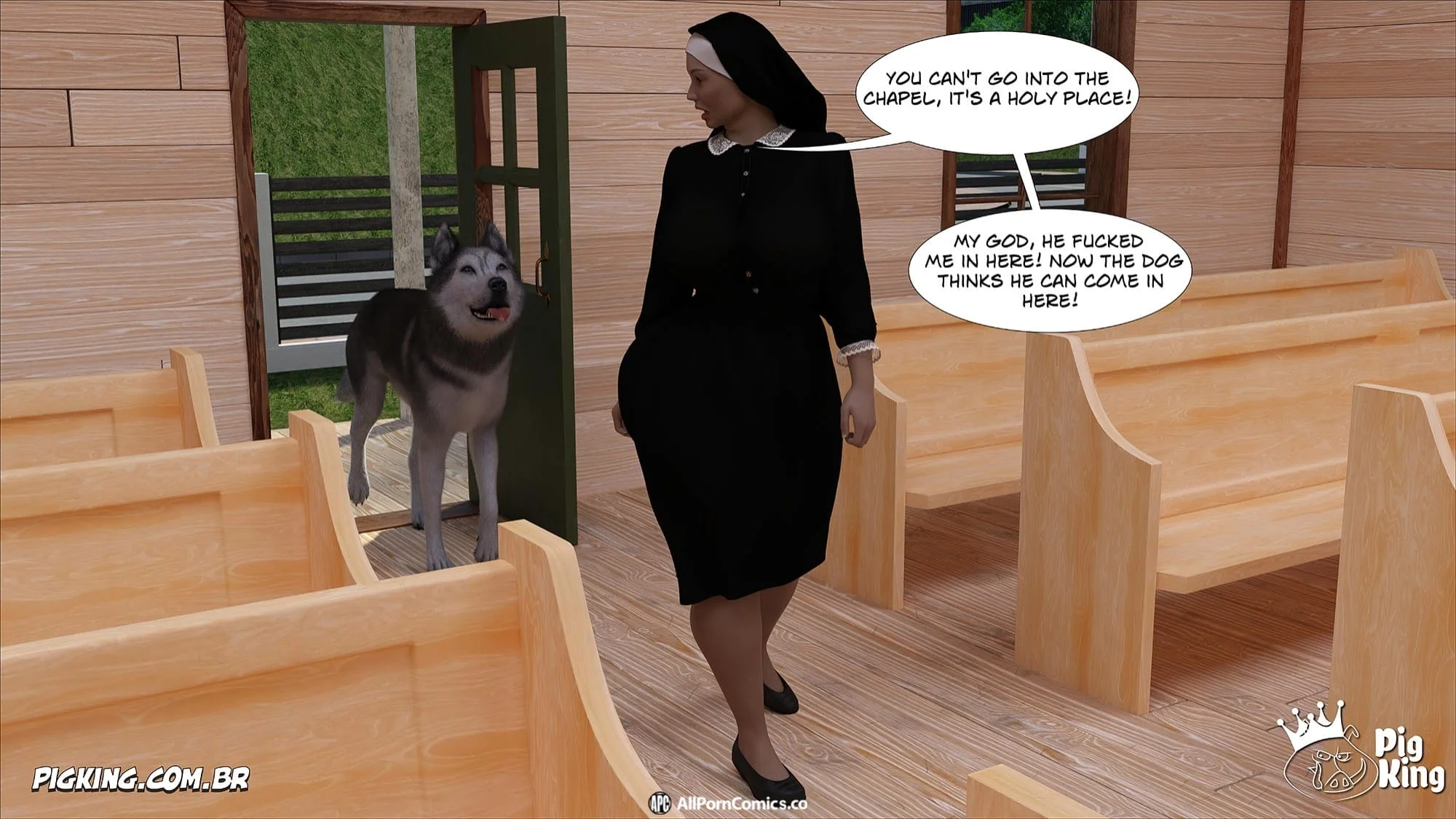 Nun Isabella [PigKing] - Nun Isabella - [ZOO] 11 - Page 45
