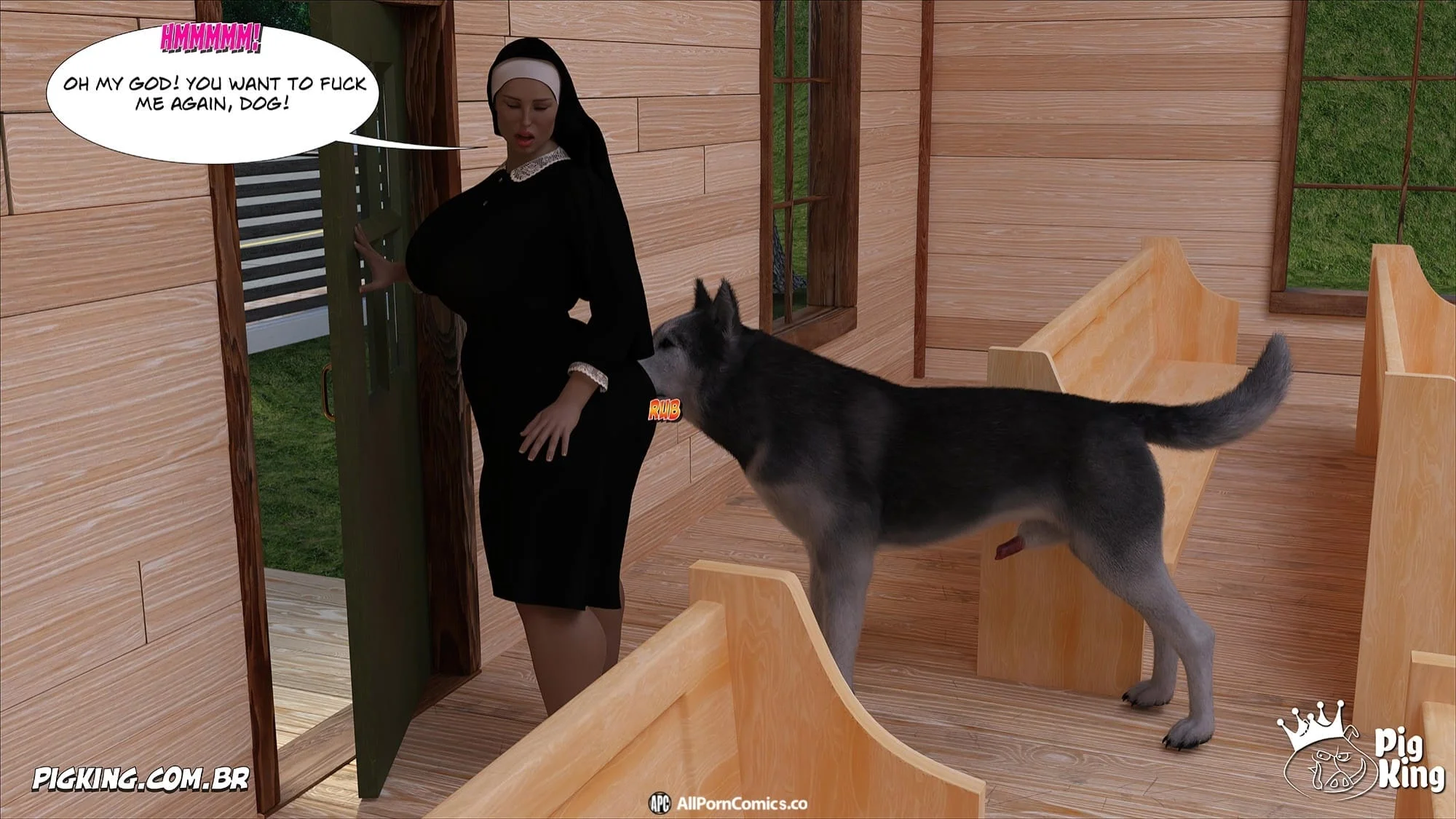 Nun Isabella [PigKing] - Nun Isabella - [ZOO] 11 - Page 56