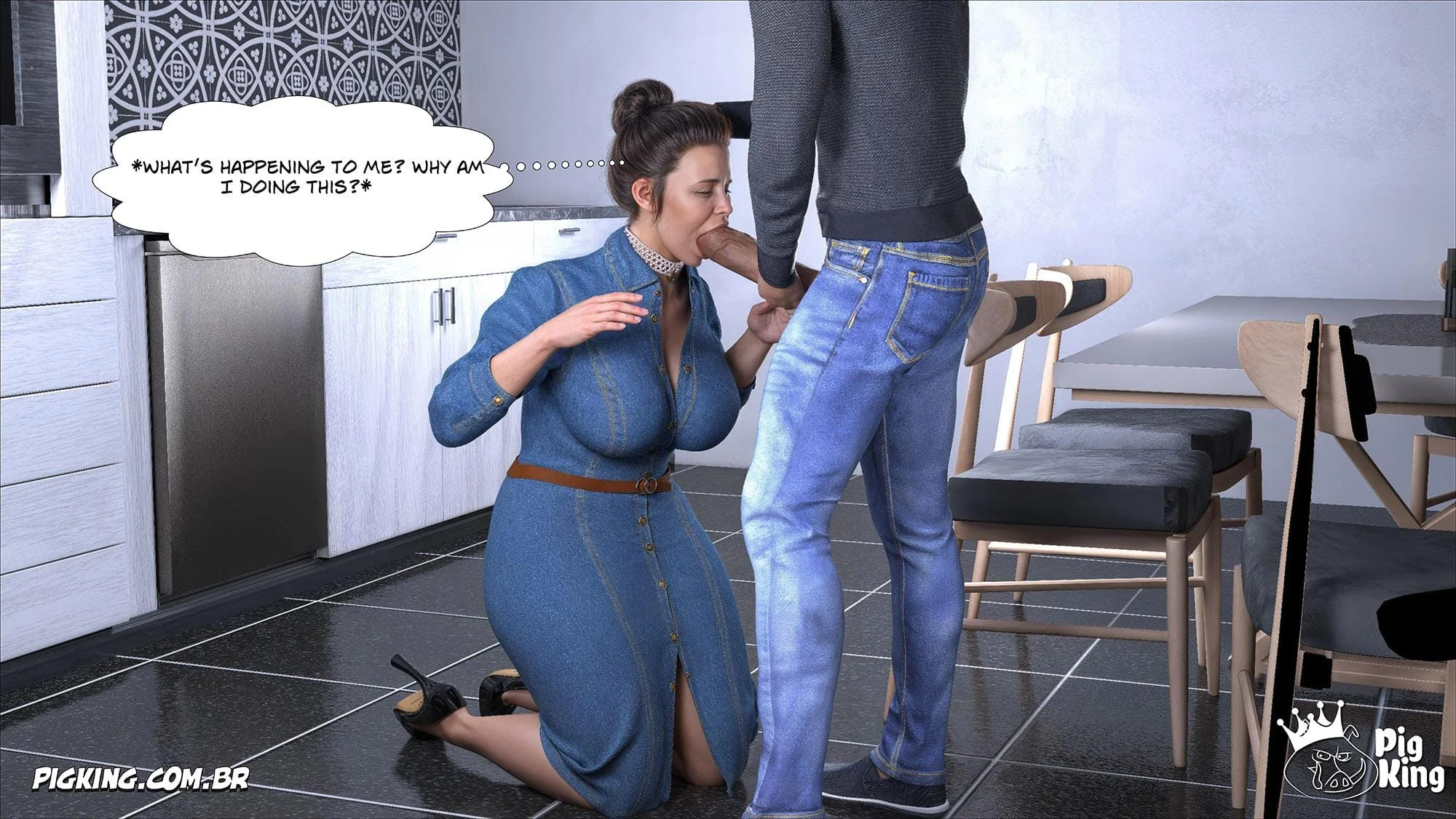 The Collar [CrazyDad3D] - 1 . The Collar - Chapter 1 - Page 20