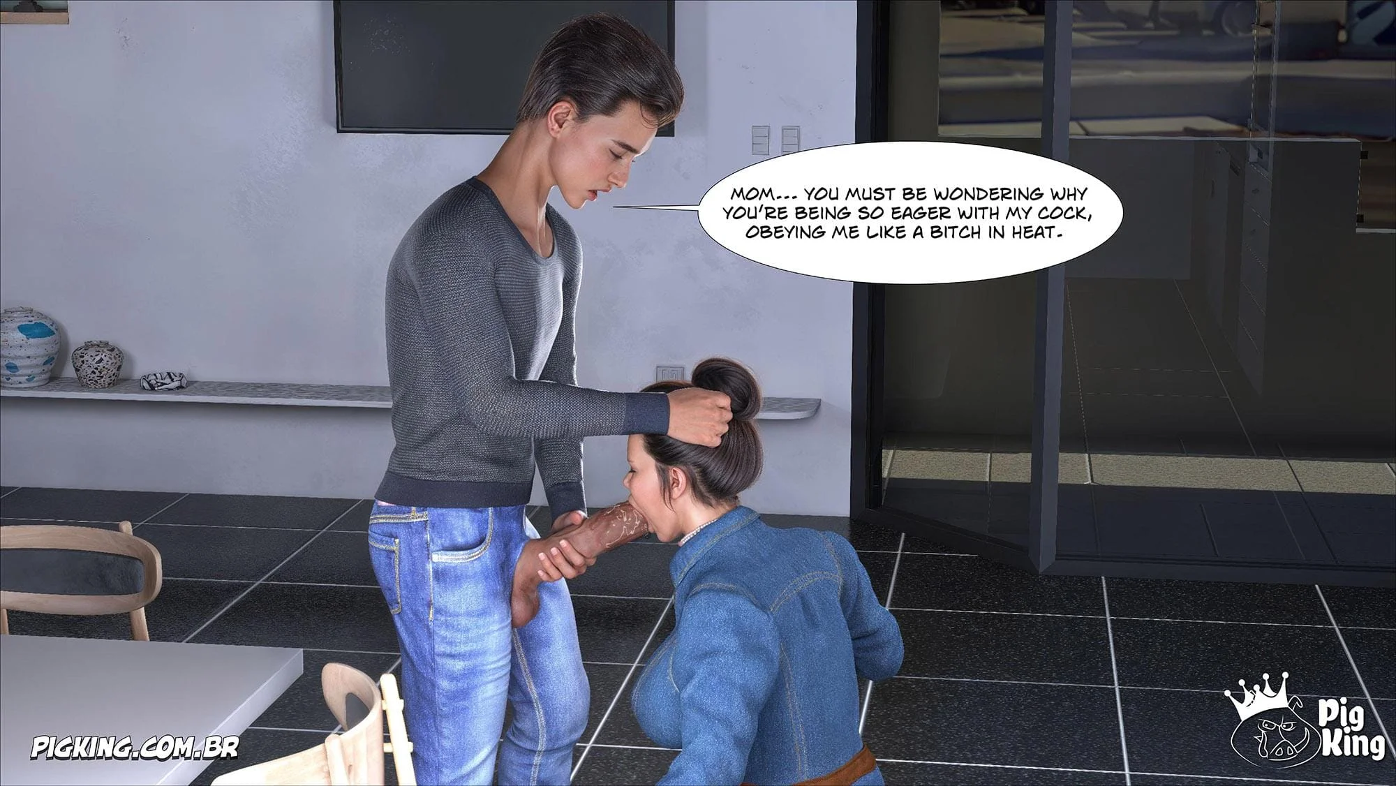 The Collar [CrazyDad3D] - 1 . The Collar - Chapter 1 - Page 23