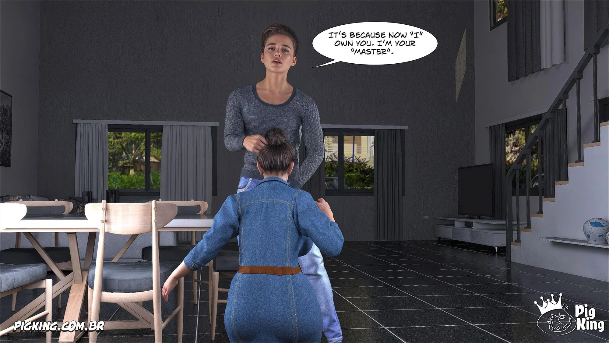 The Collar [CrazyDad3D] - 1 . The Collar - Chapter 1 - Page 24