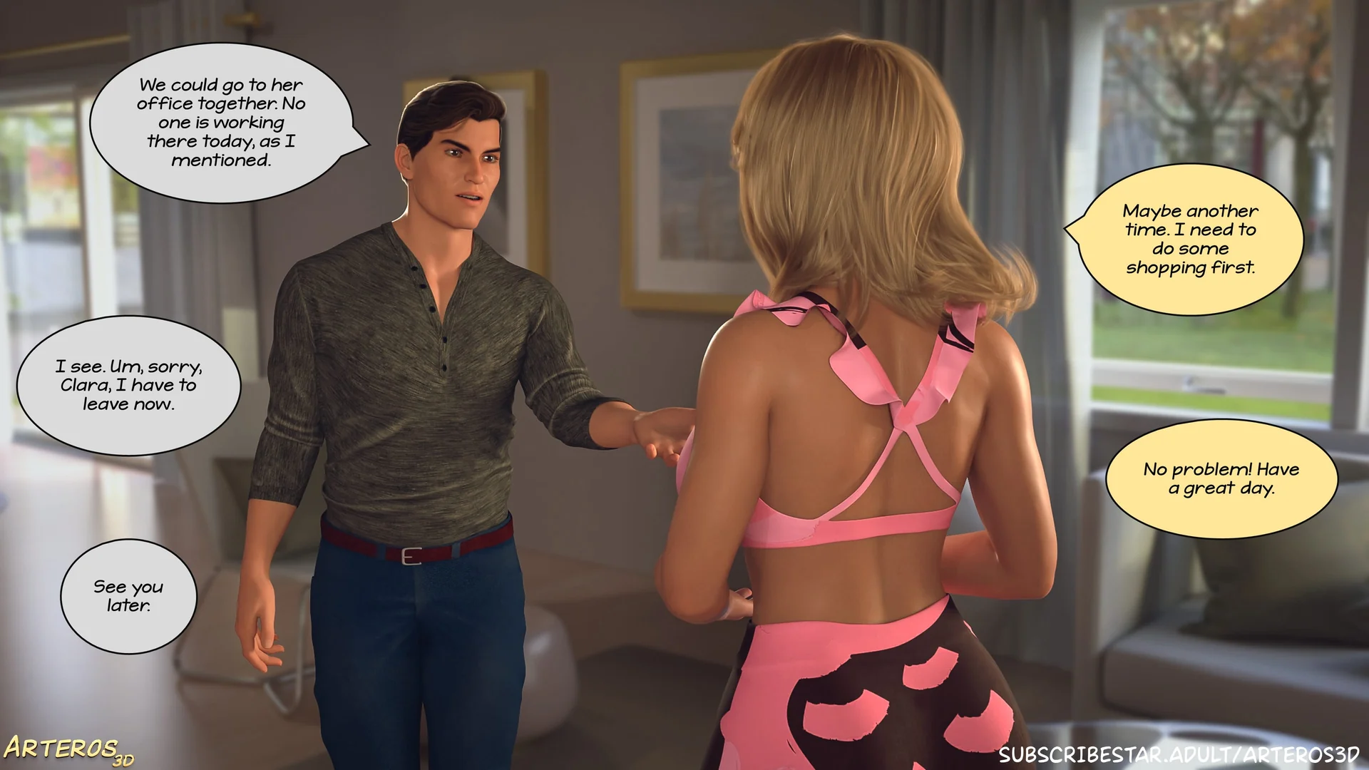 New Passion in Town [Arteros3D] - 3 . New Passion In Town - Ch. 03 [Arteros3D] - Page 2