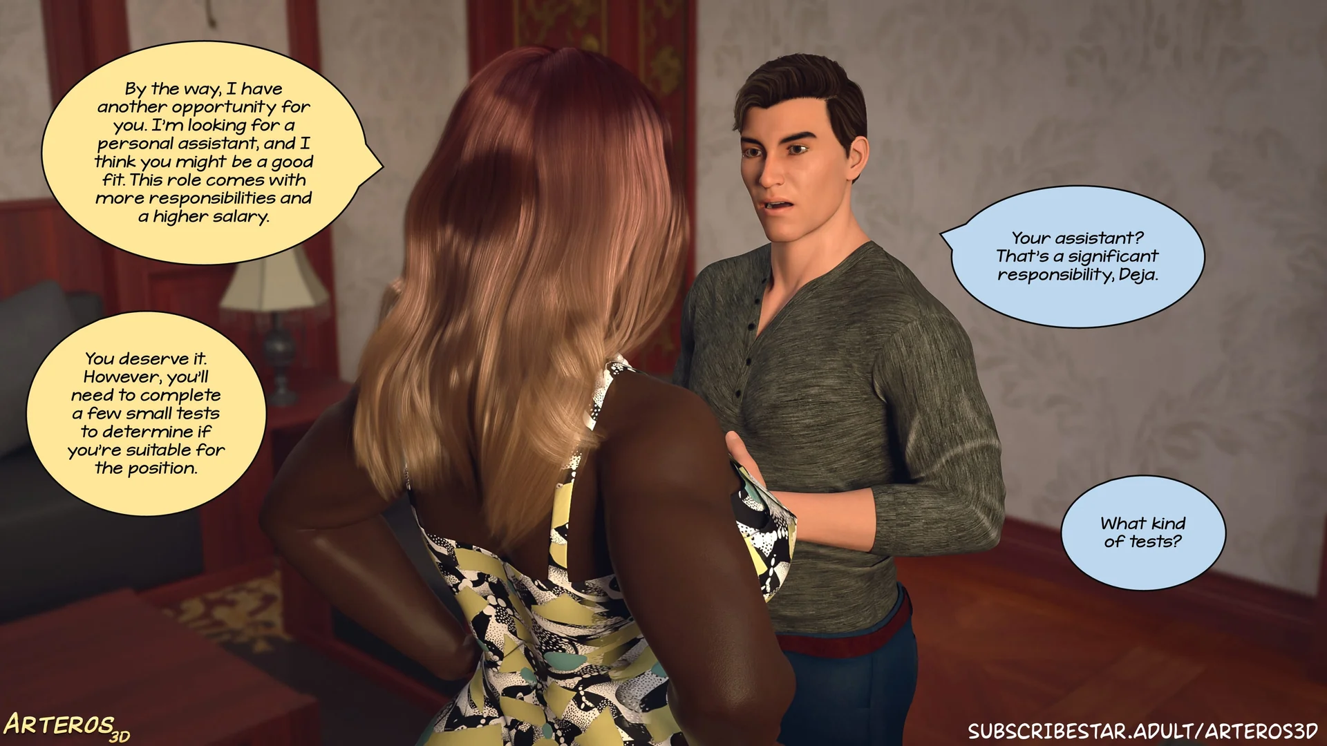New Passion in Town [Arteros3D] - 3 . New Passion In Town - Ch. 03 [Arteros3D] - Page 5